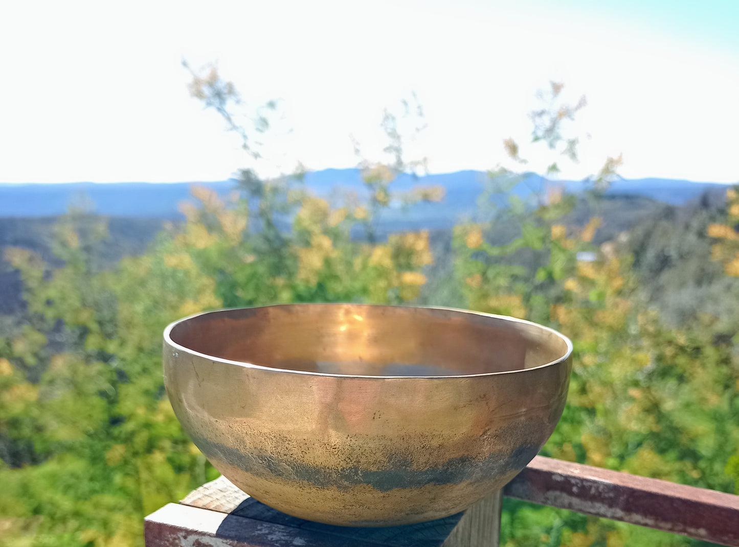 Tibetan singing bowl chaken height 13cm