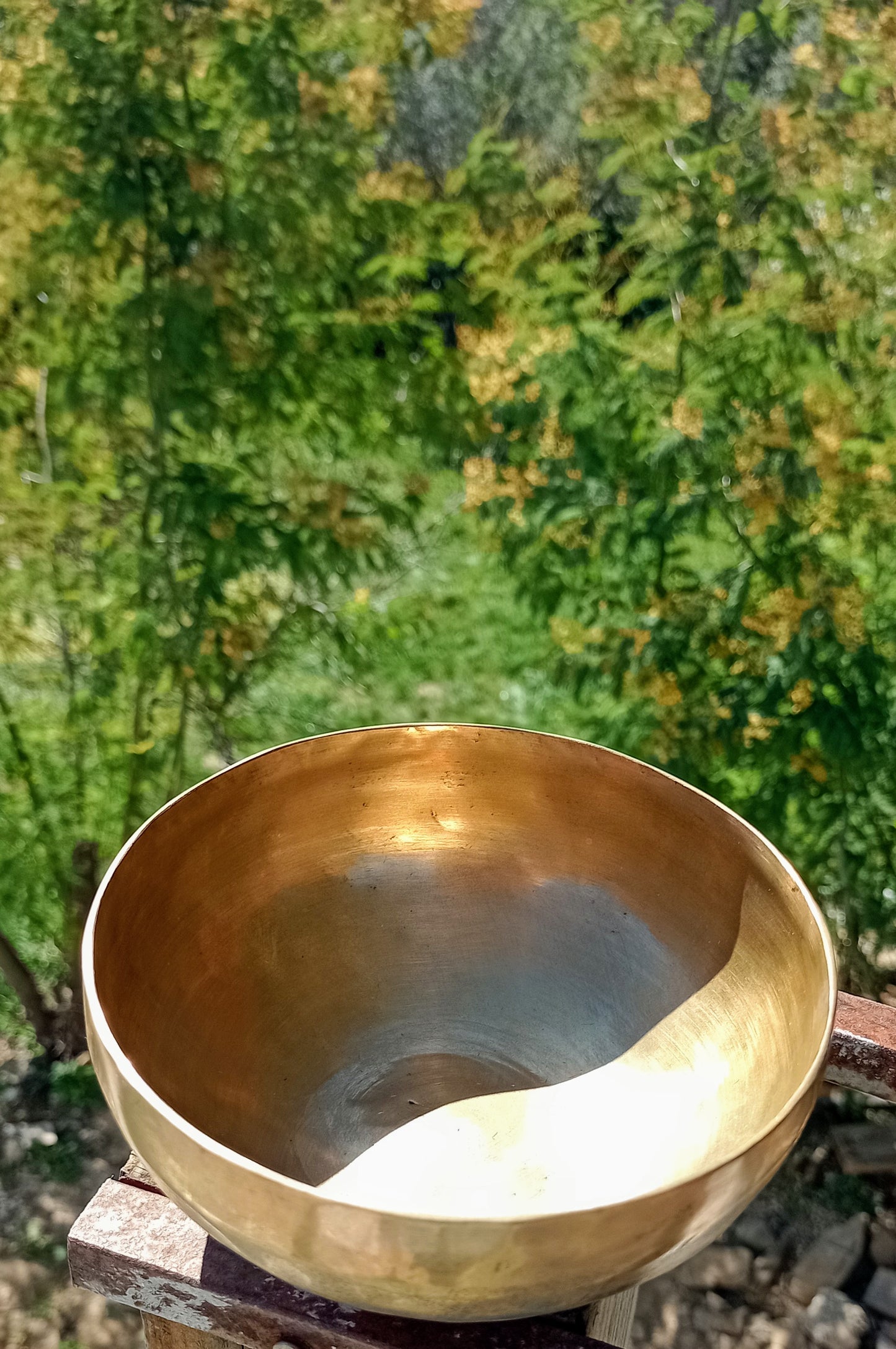 Tibetan singing bowl chaken height 13cm