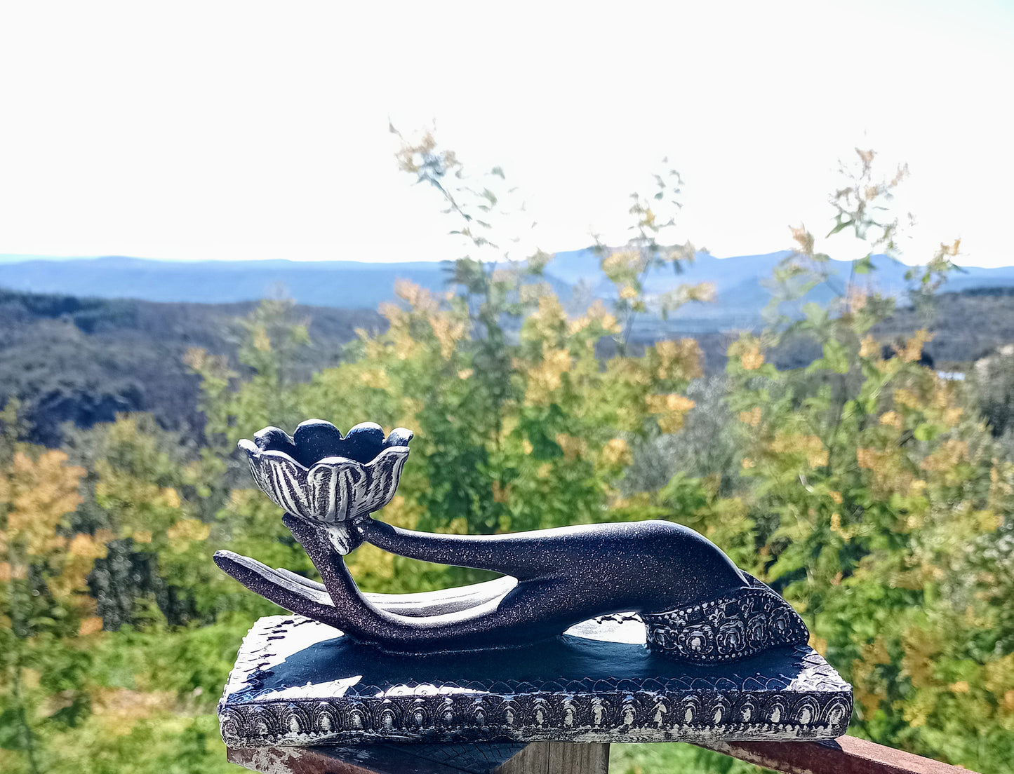 Mudra Candle Holder