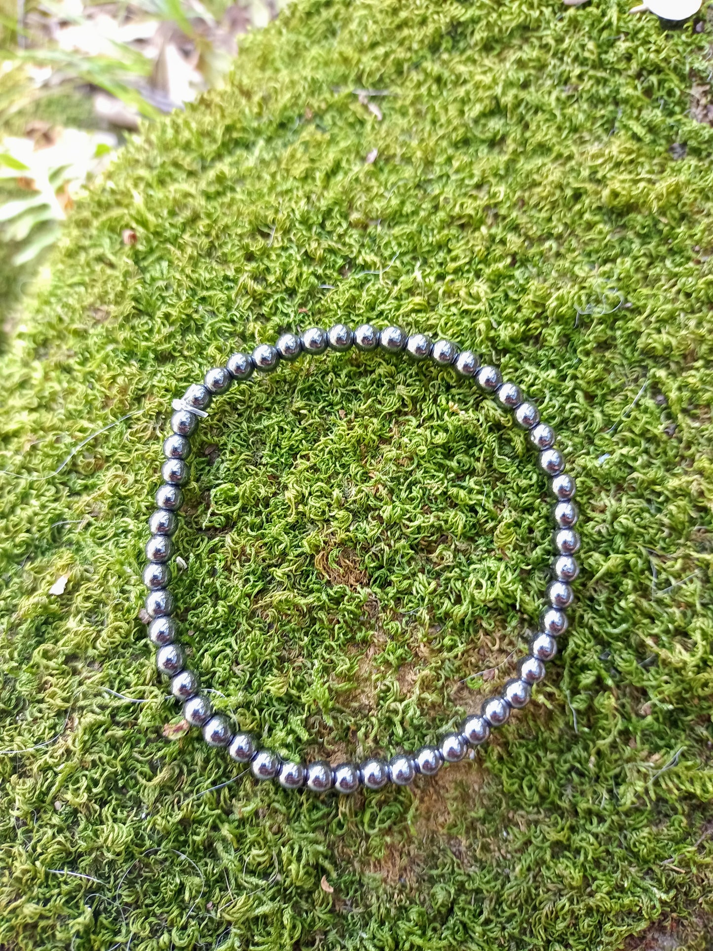 4mm Hematite Bracelet