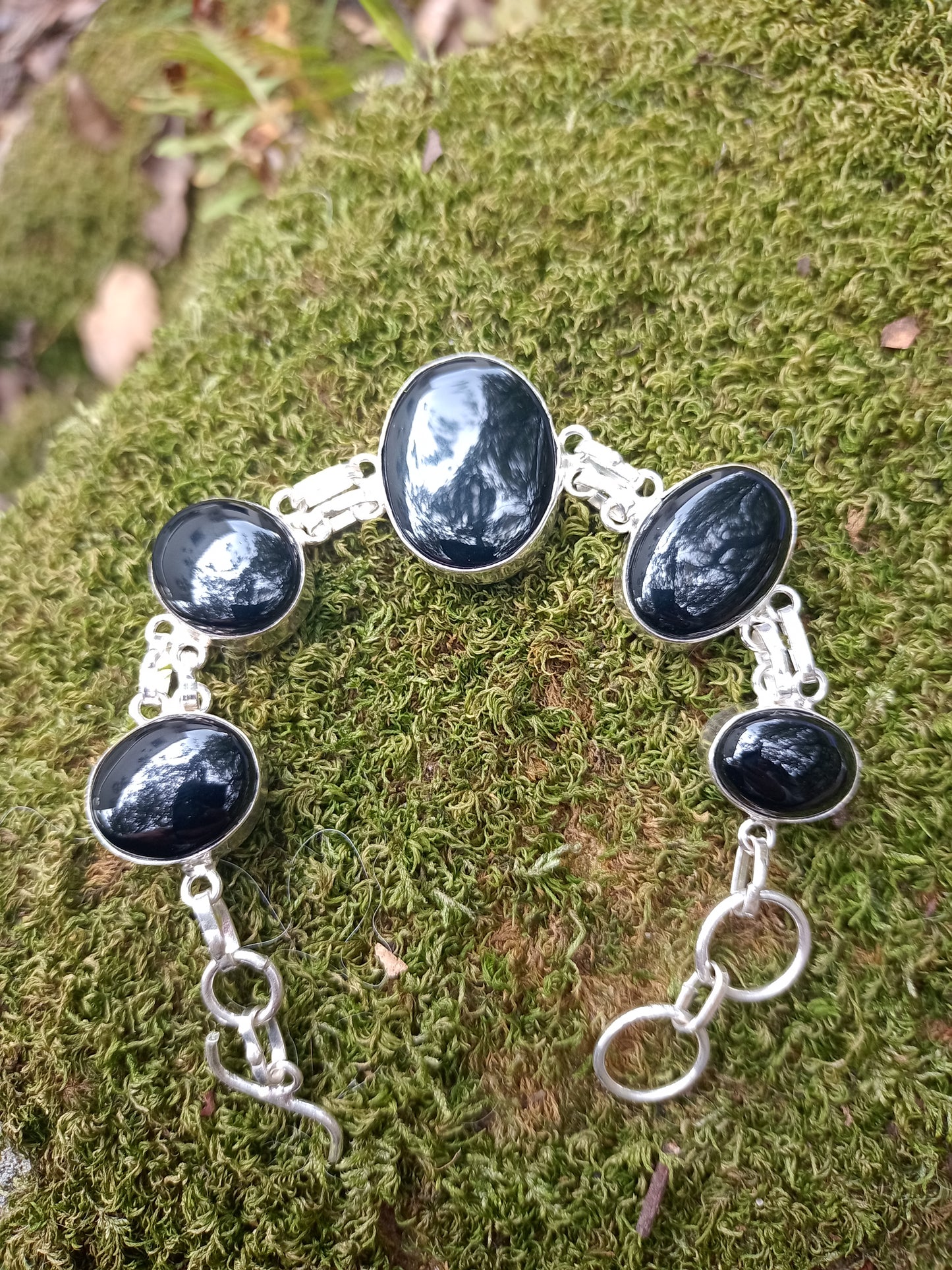 Bracelet en Onyx noir