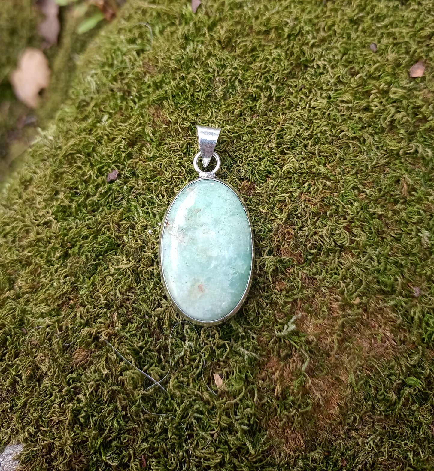 Pendentif en Chrysoprase