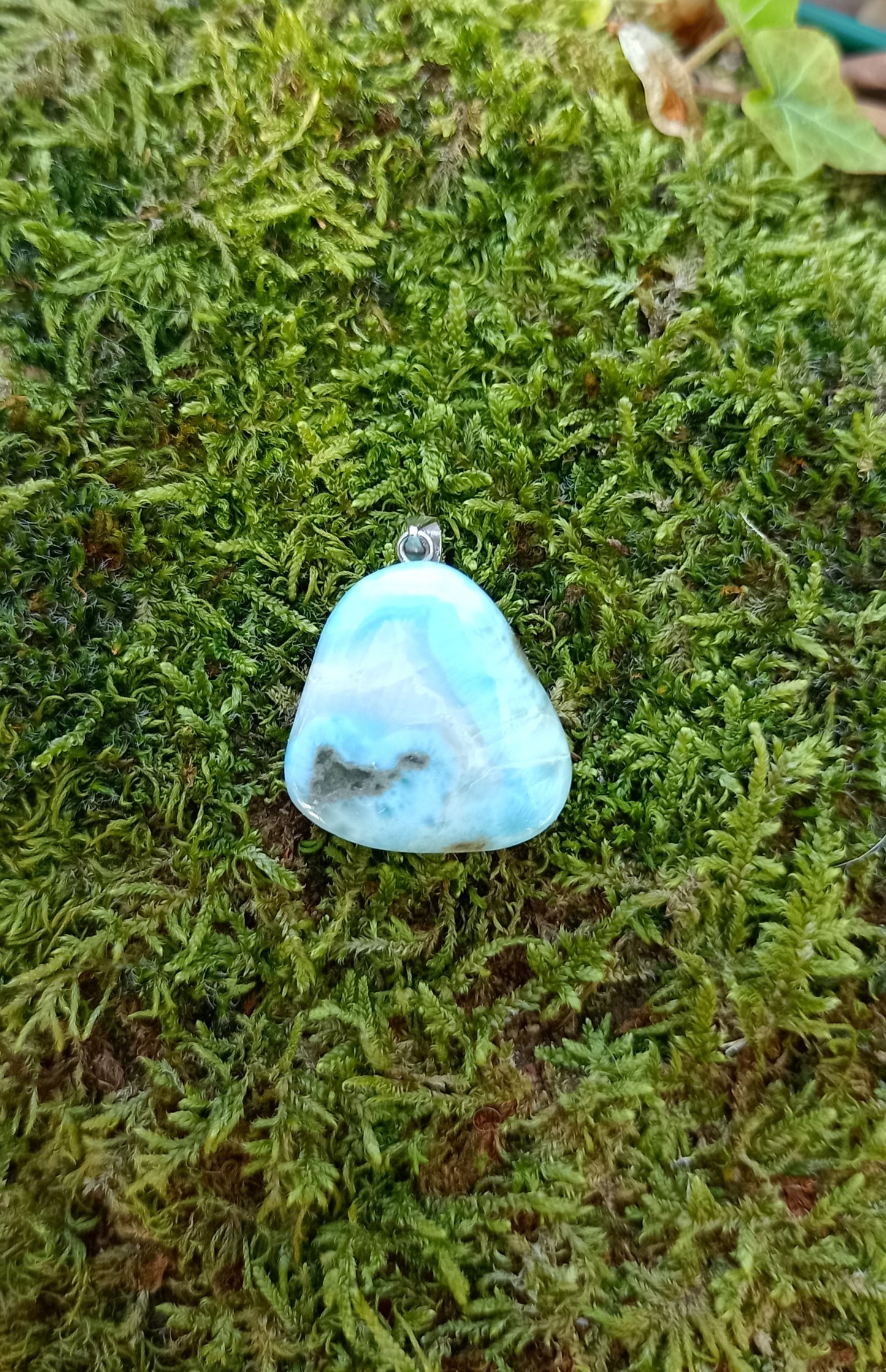 Pendentif en Larimar