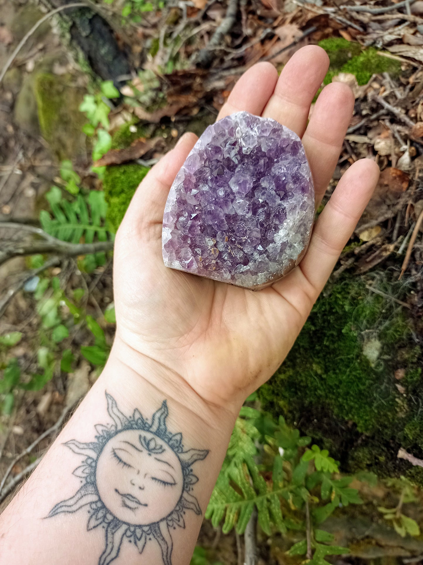Druse in Amethyst from Uruguay