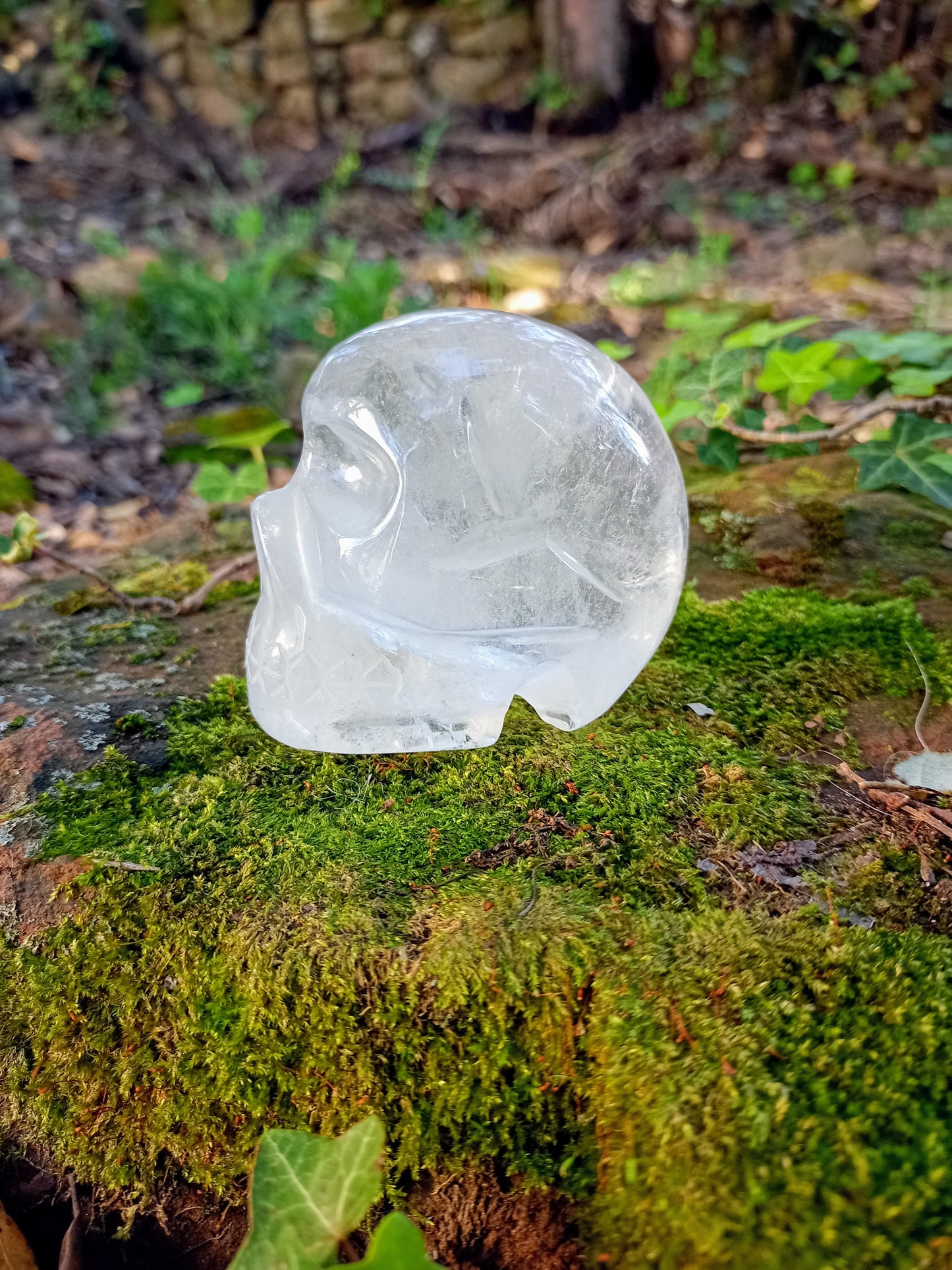 Rock Crystal Skull - Clear Quartz