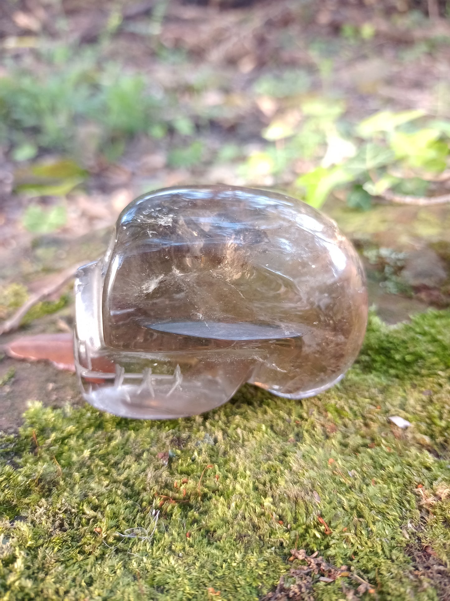 Smoky Quartz Skull