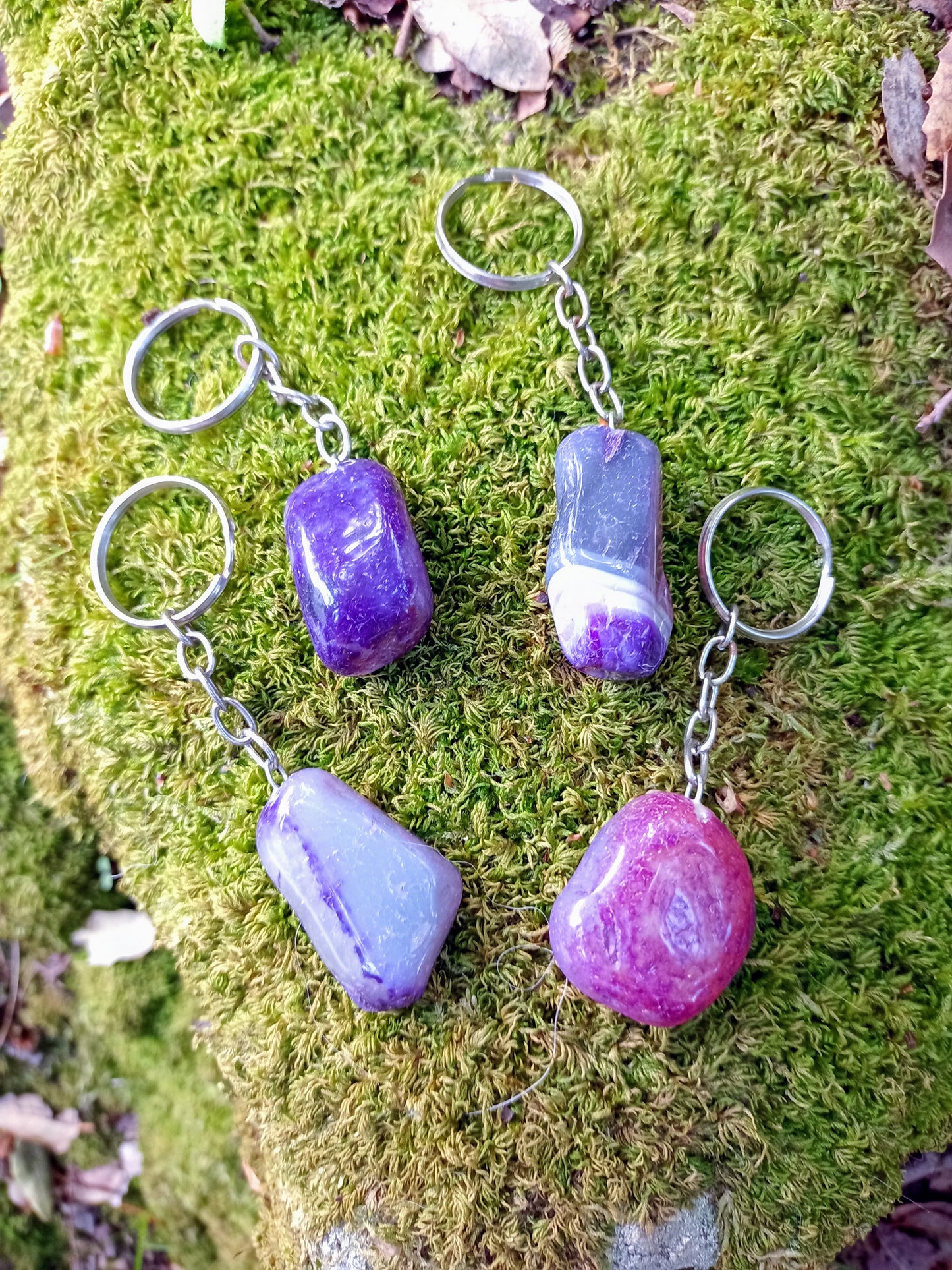 Stone Keyring