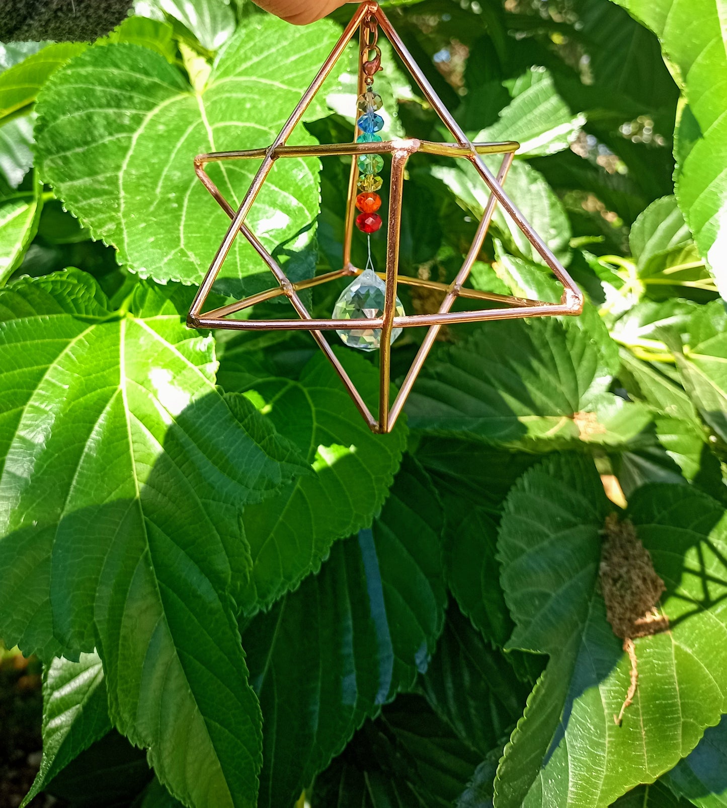Suspension Merkaba & 7 Chakras