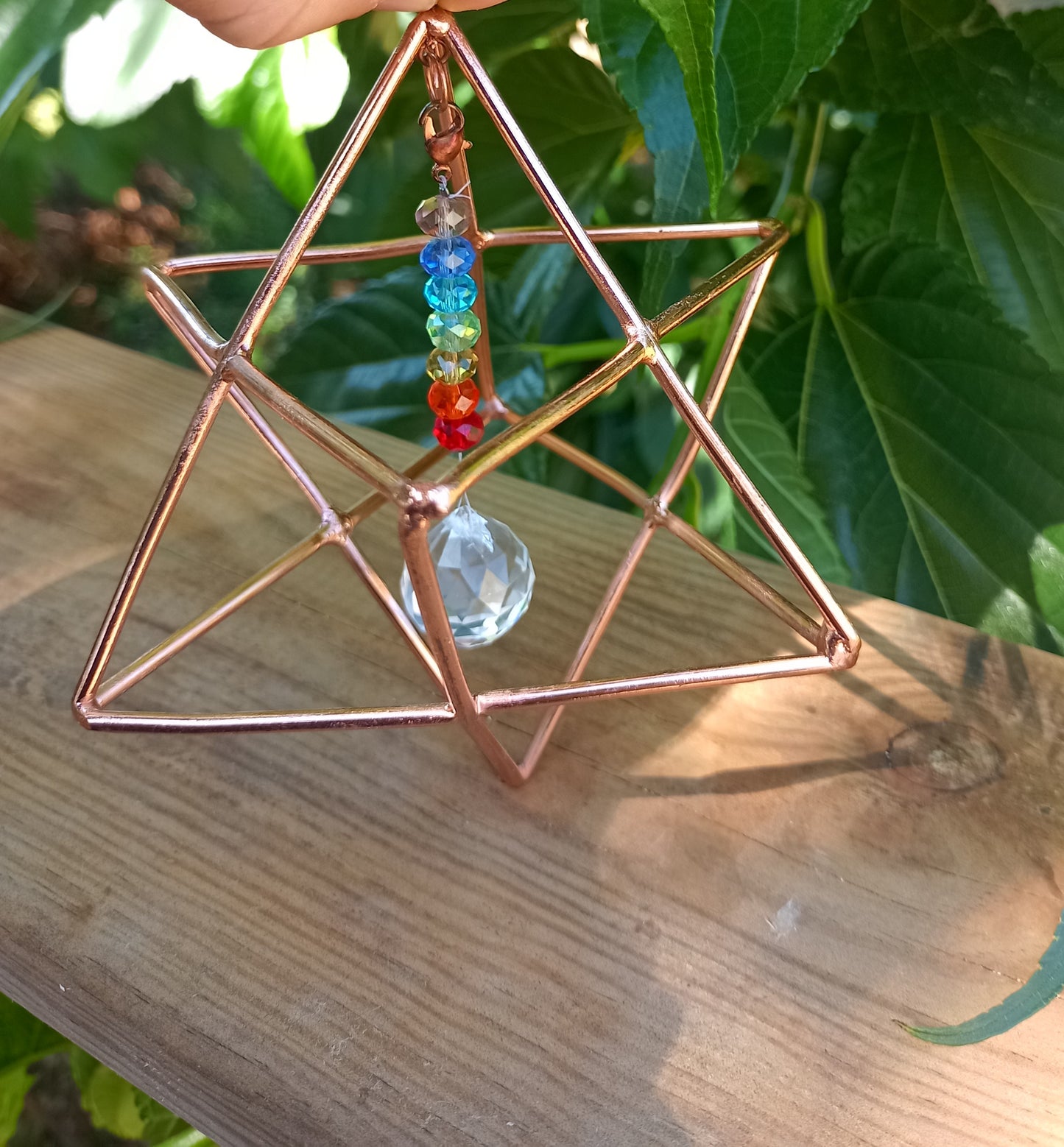 Suspension Merkaba & 7 Chakras