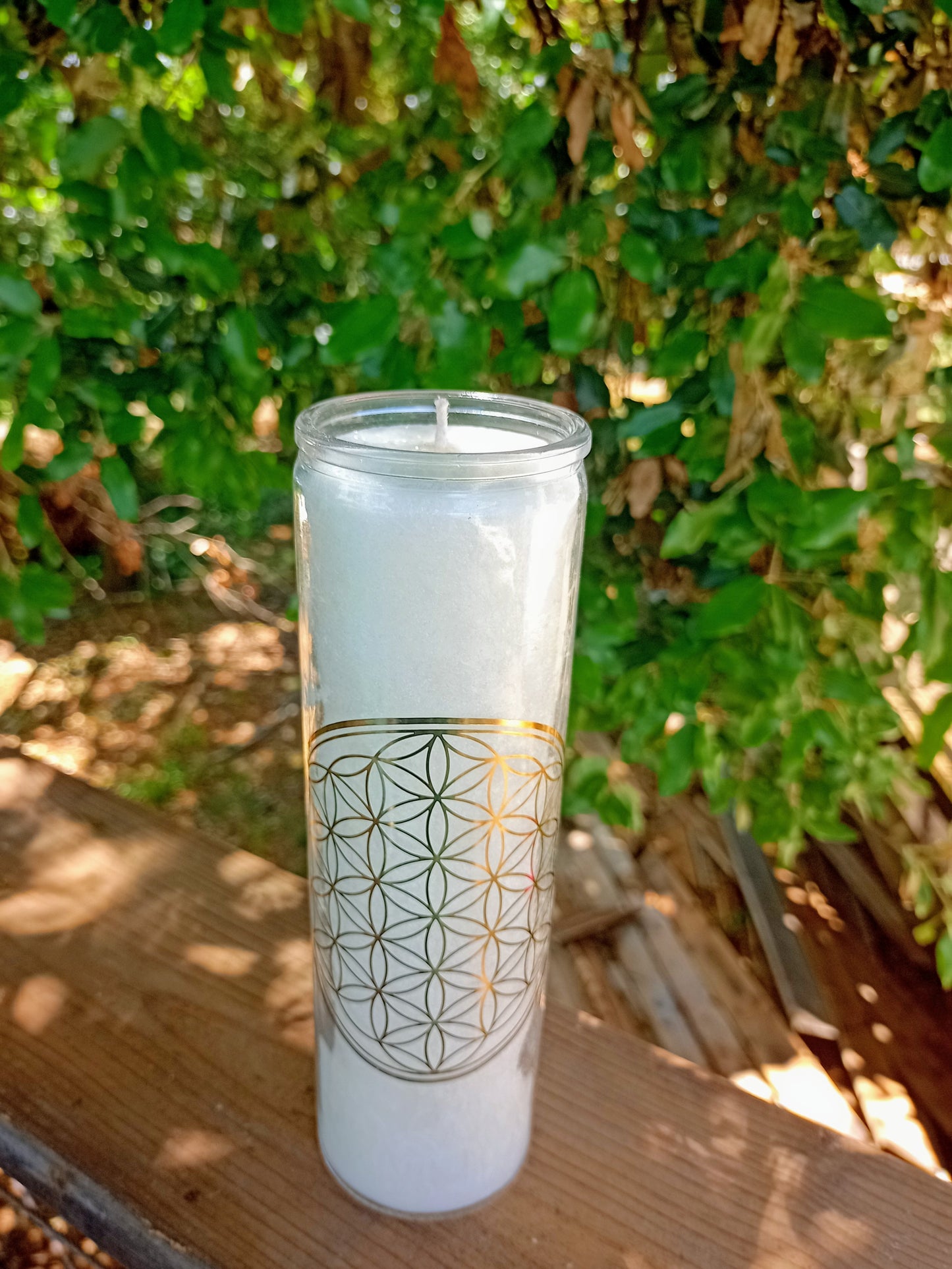 Bougie parfumée Fleur de Vie stéarine