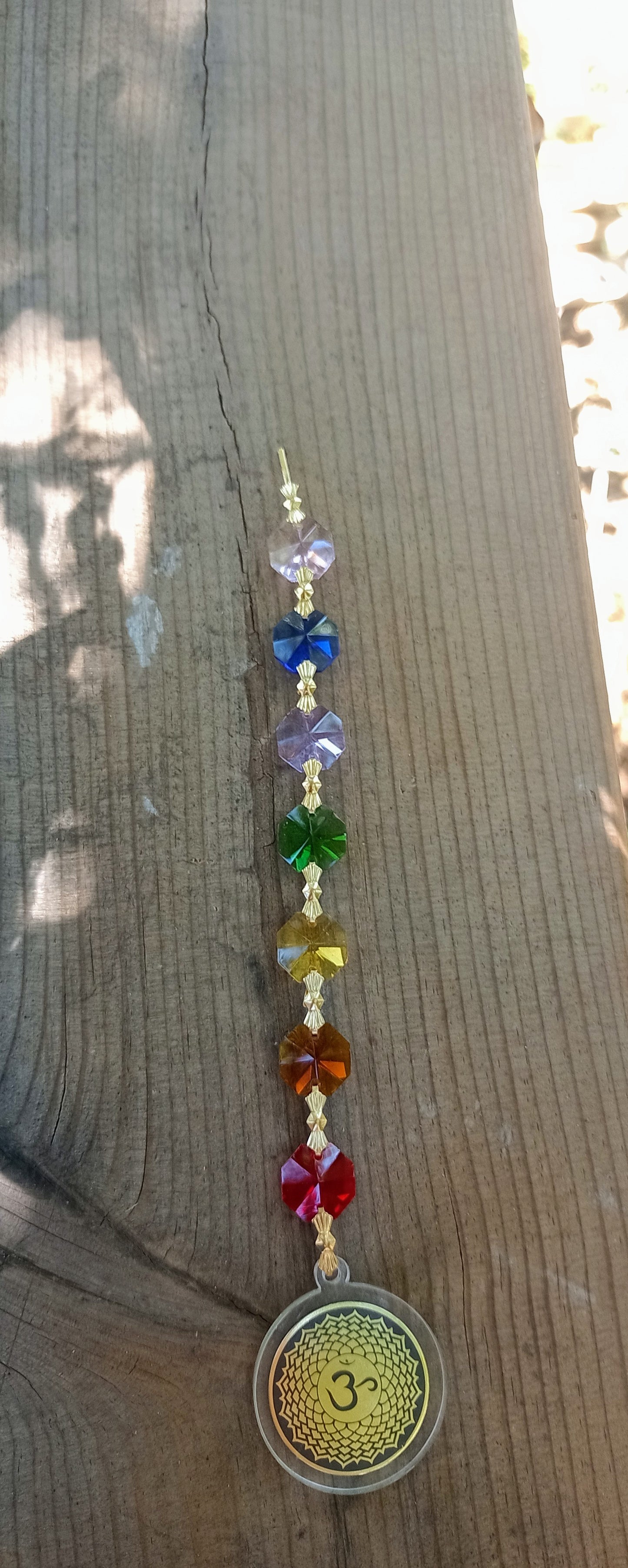 Mobile Feng Shui Chakra coronal Om