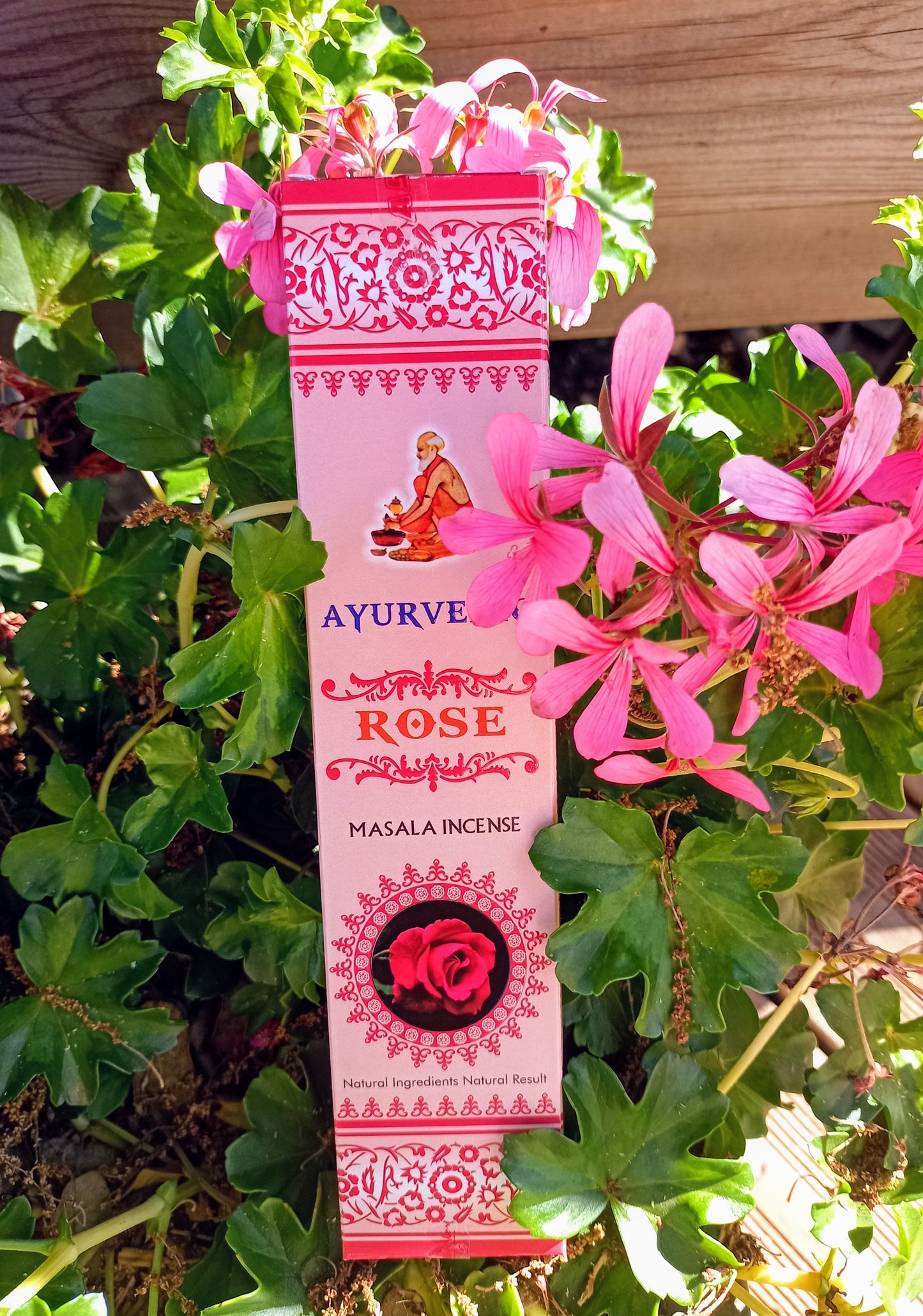 Ayurvedic Rose Incense