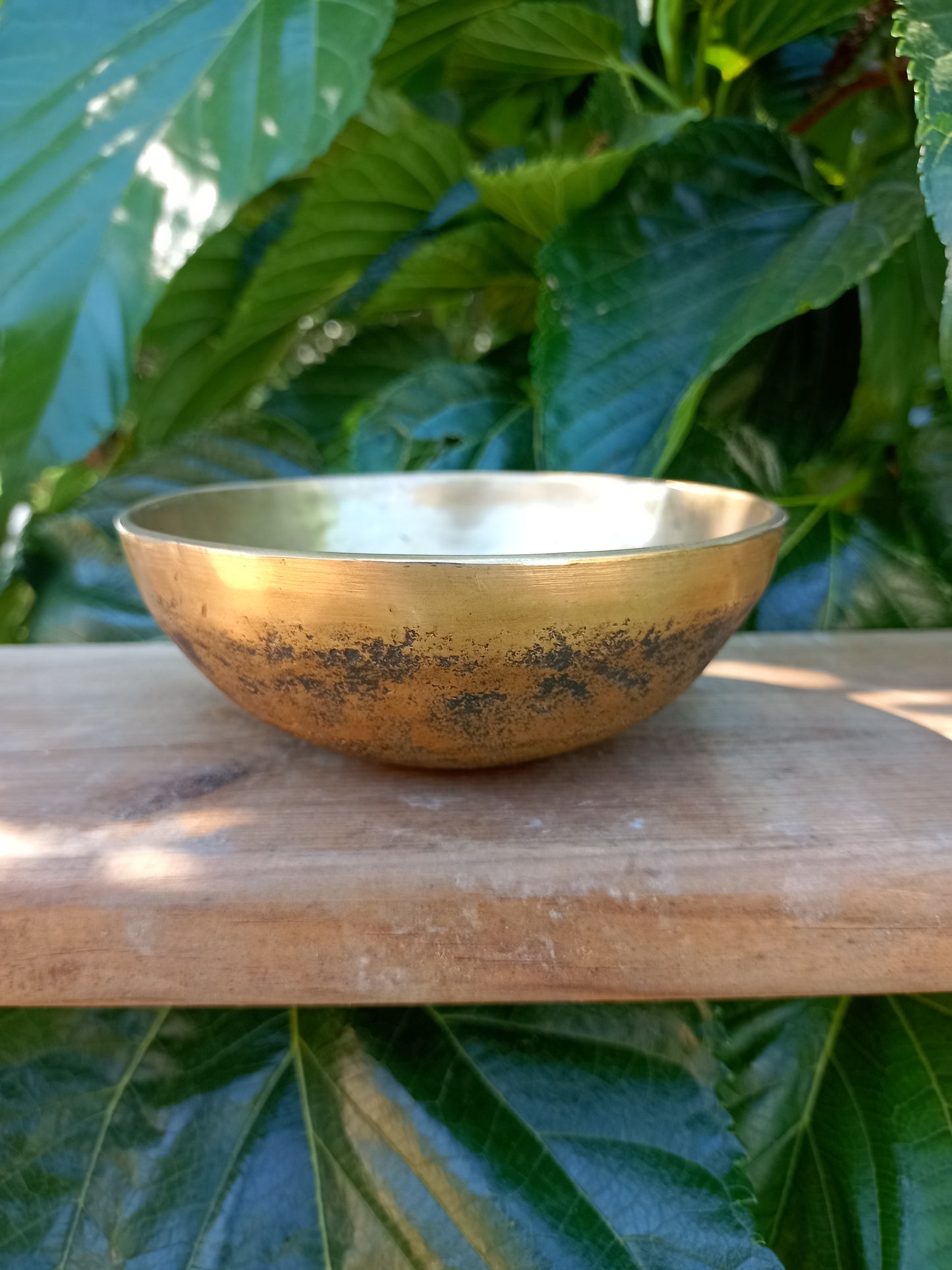 Tibetan singing bowl Chaken low 12-13 cm