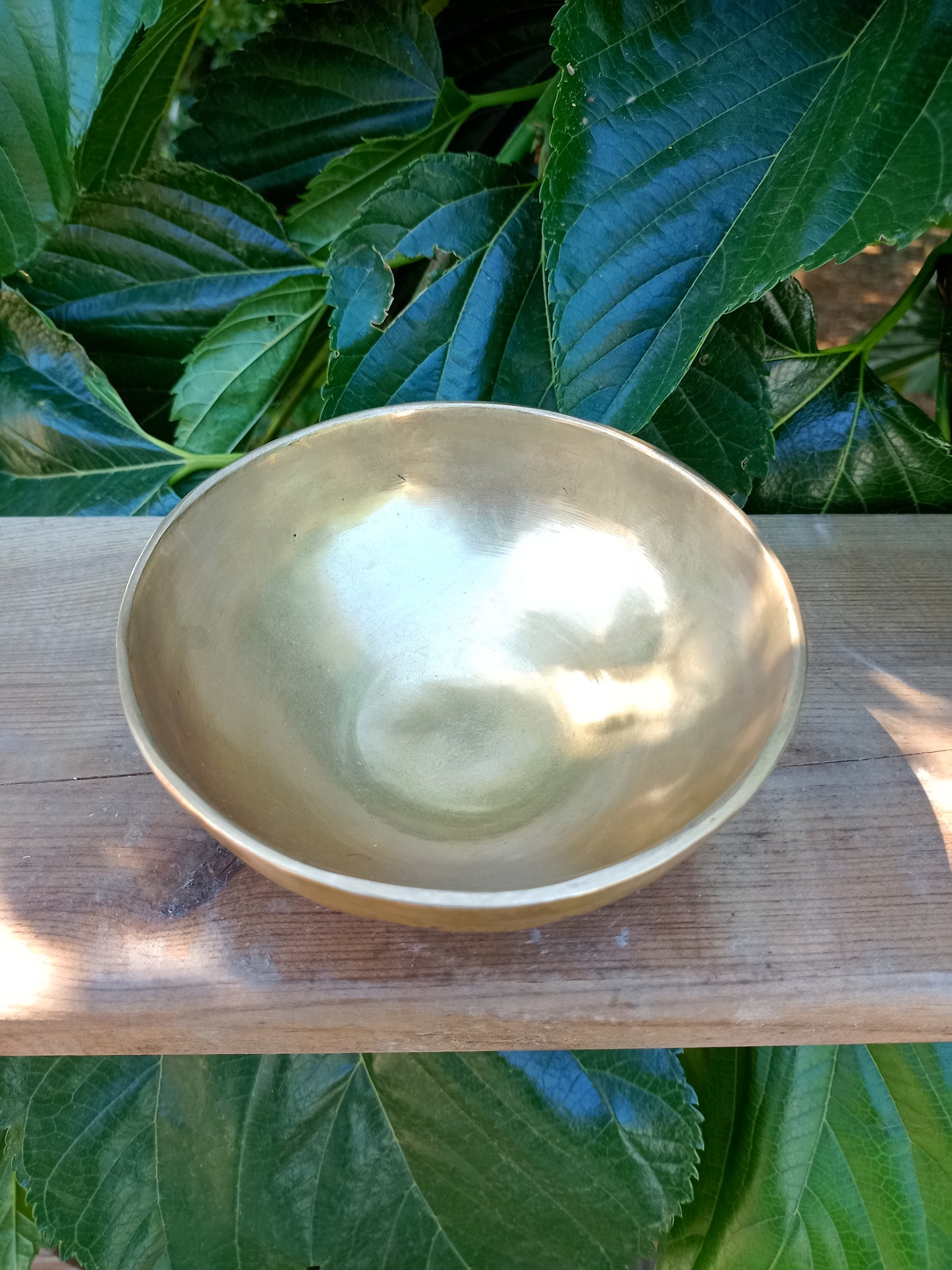 Tibetan singing bowl Chaken low 12-13 cm