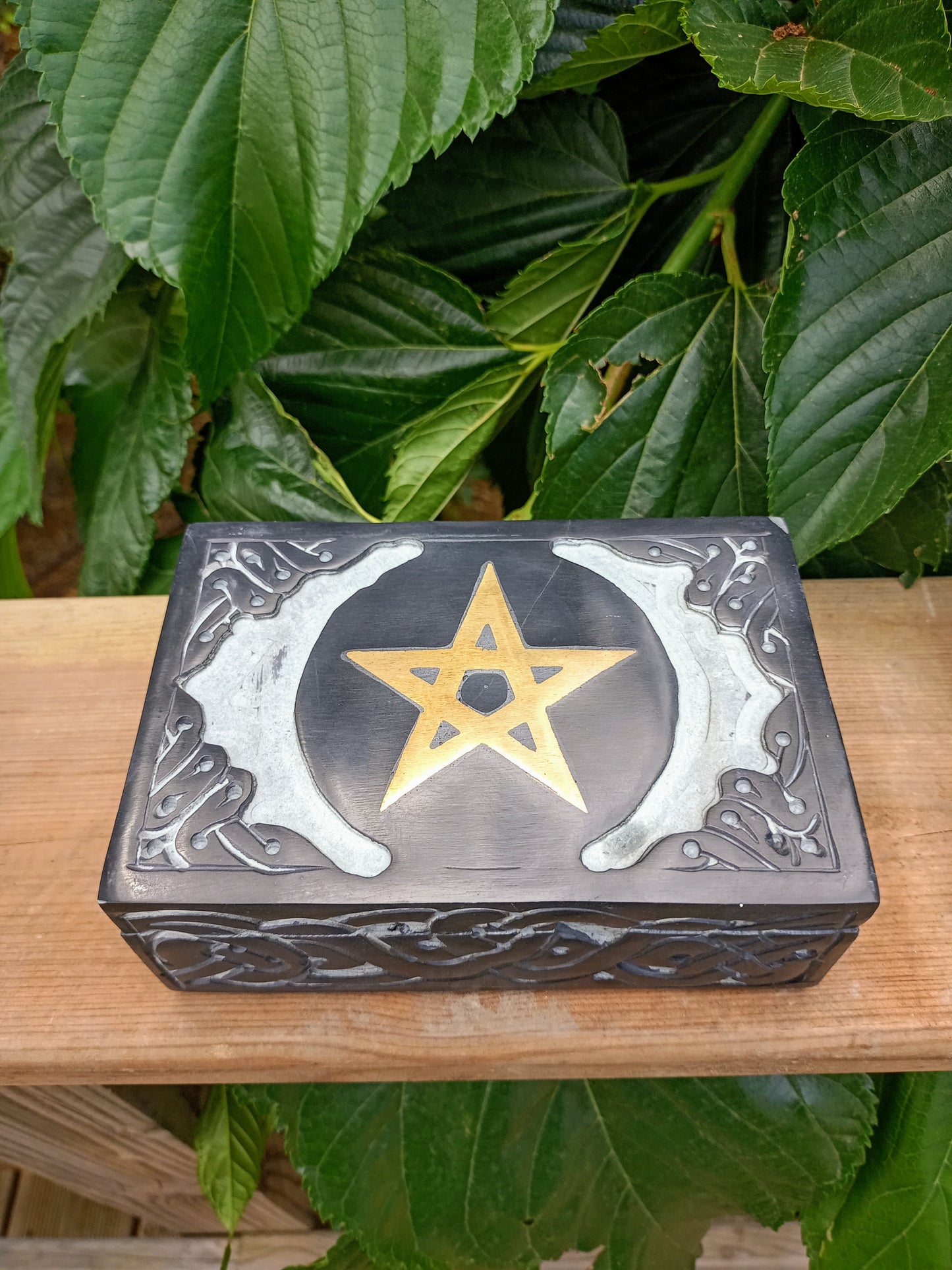 Soapstone Pentacle Box