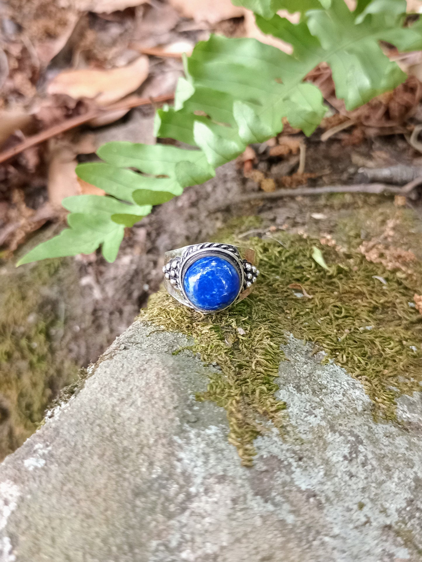 Lapis Lazuli ring size 54