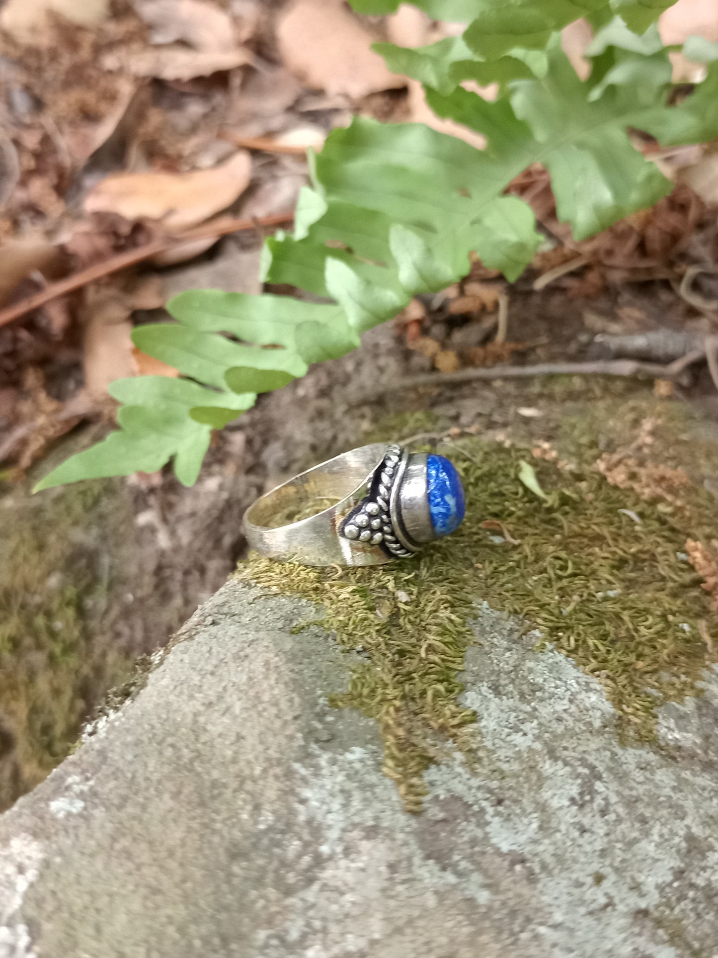 Lapis Lazuli ring size 54