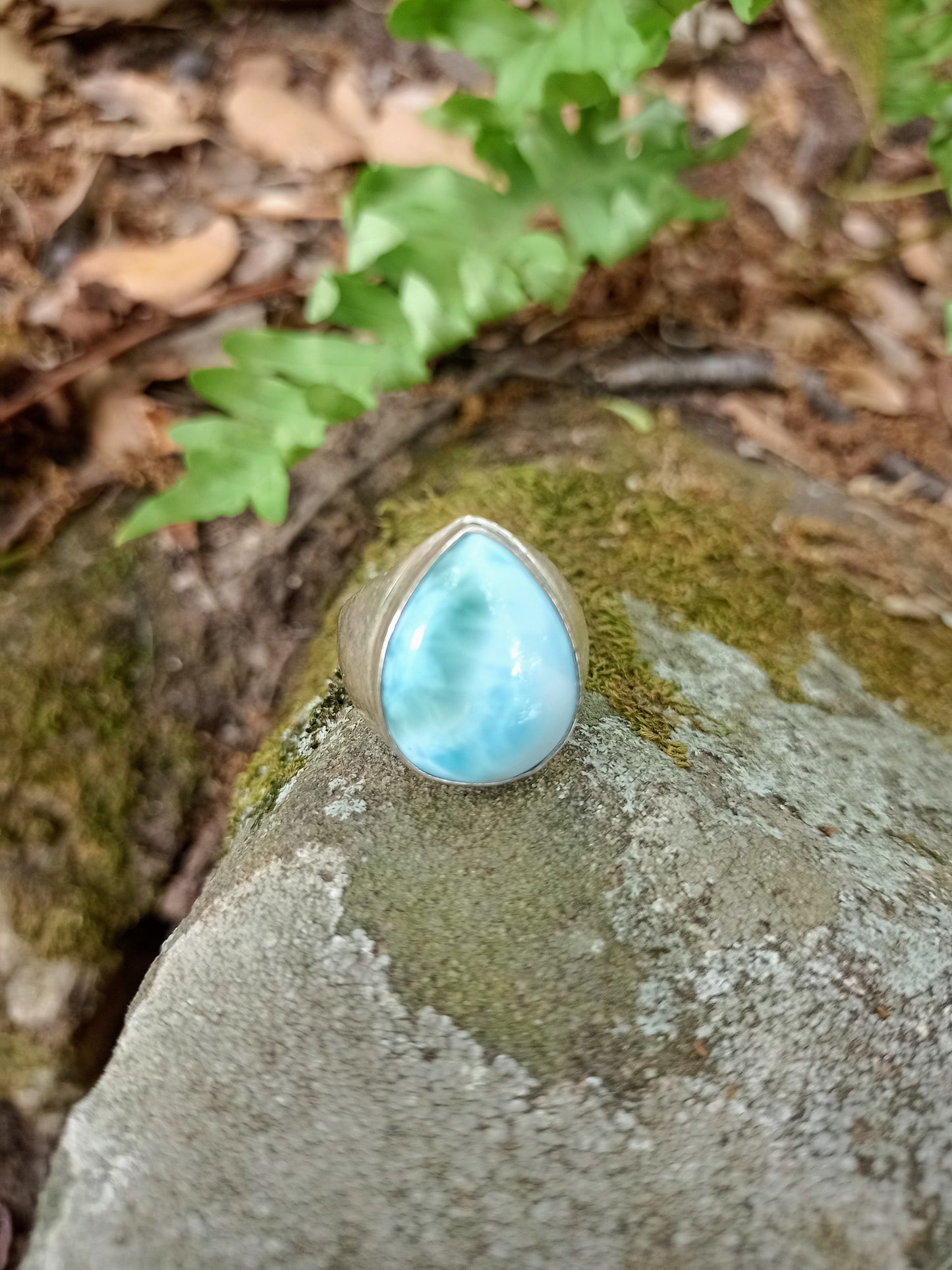 Larimar ring size 57