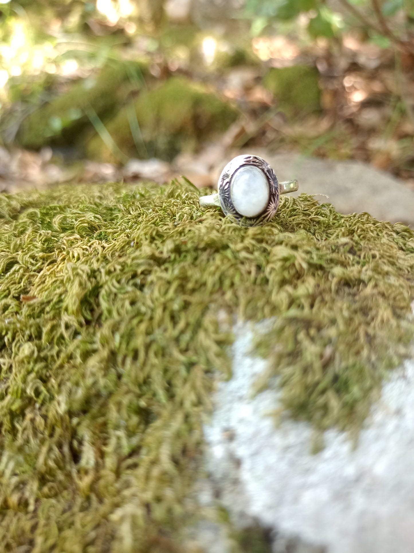 Peristerite ring size 55