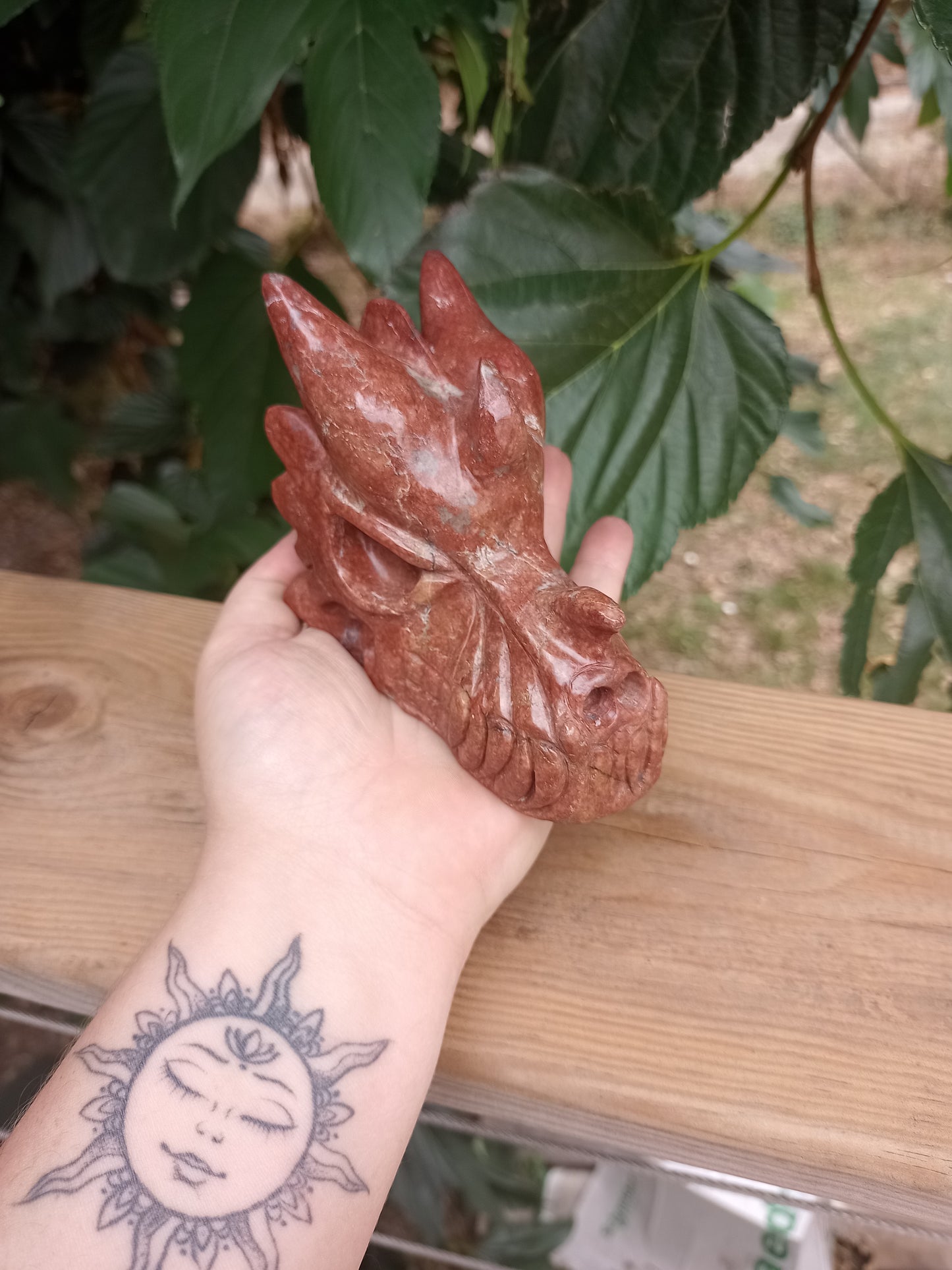 Red Jasper Dragon