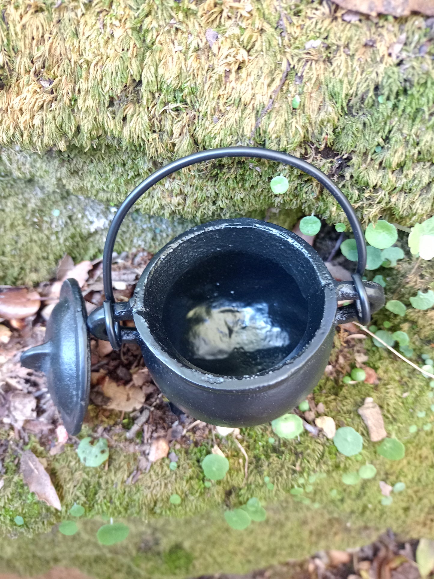 Cast iron cauldron