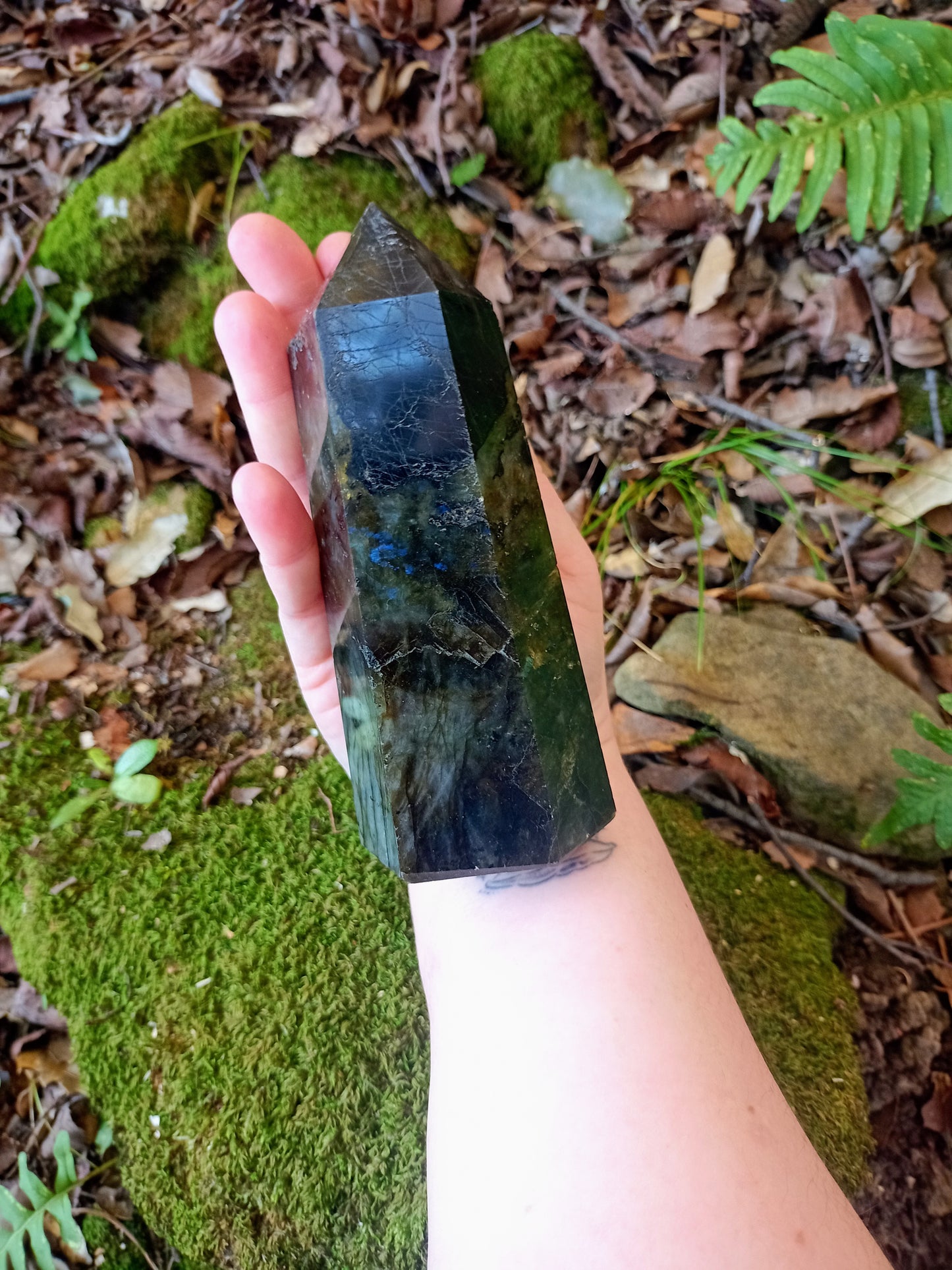 Labradorite tip