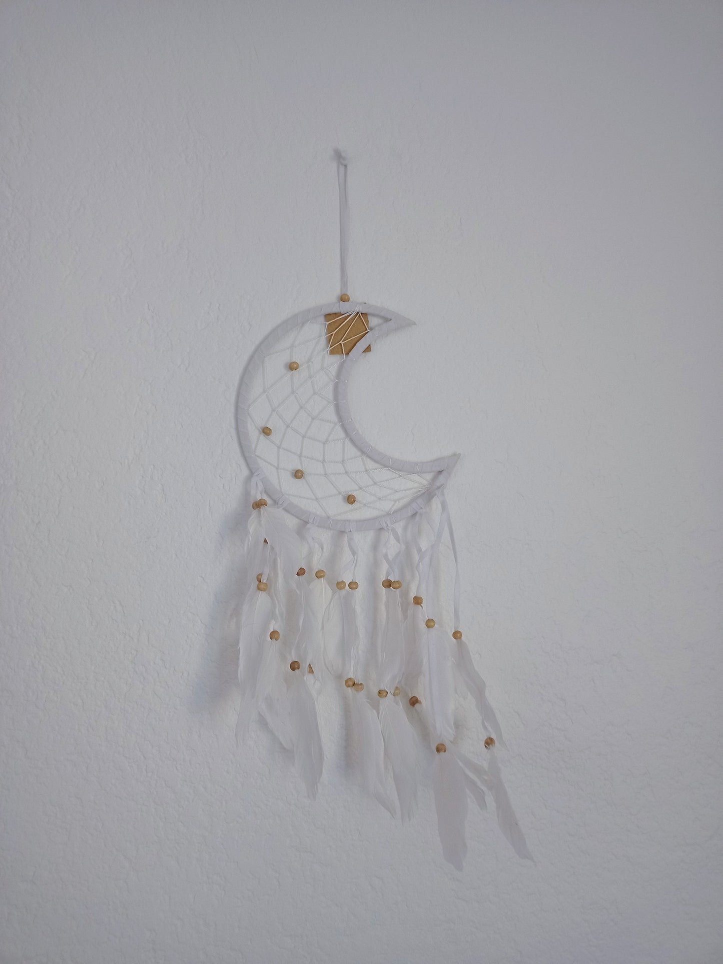 White Moon Dreamcatcher mm