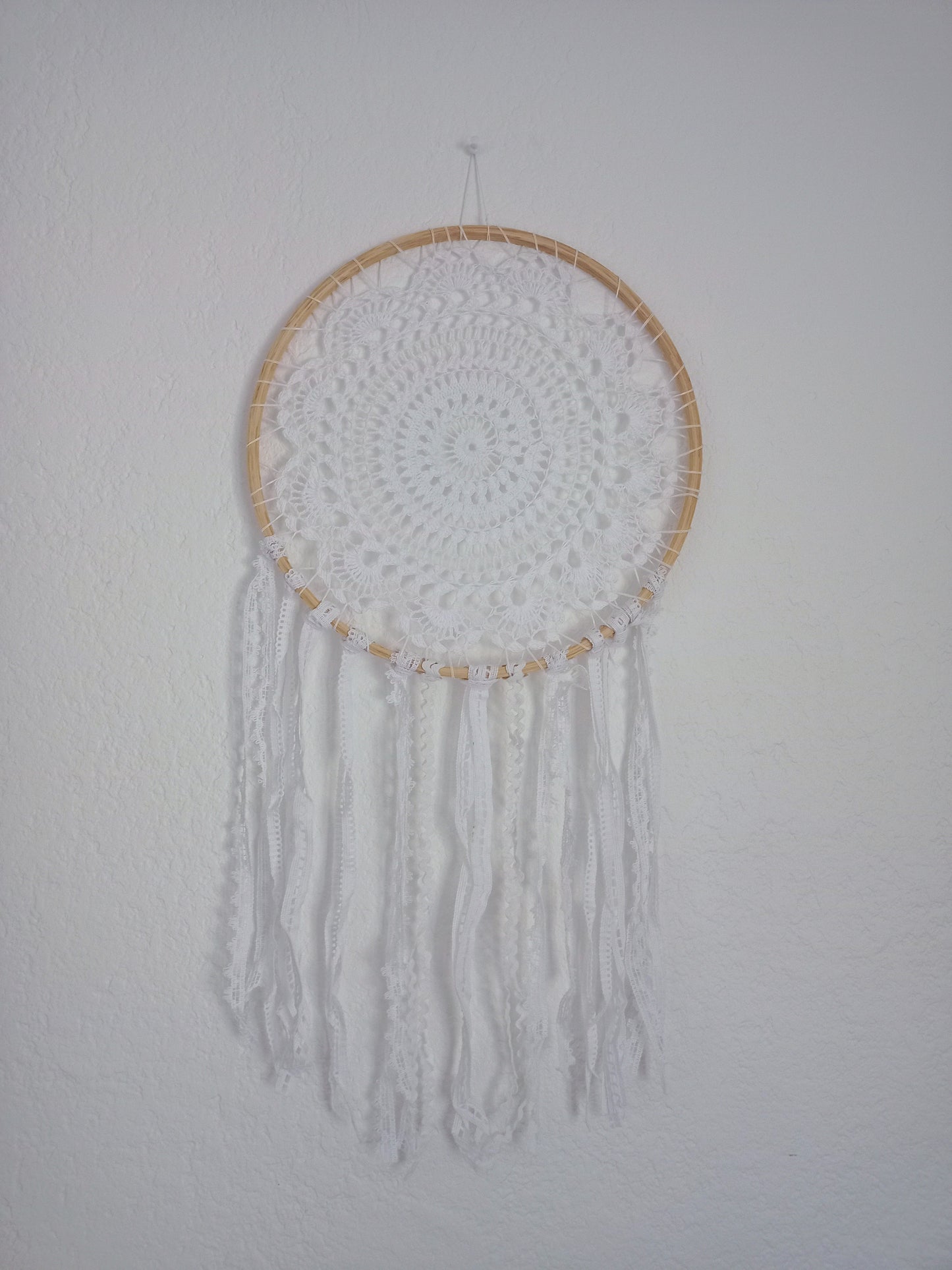 Large Lace Dream Catcher