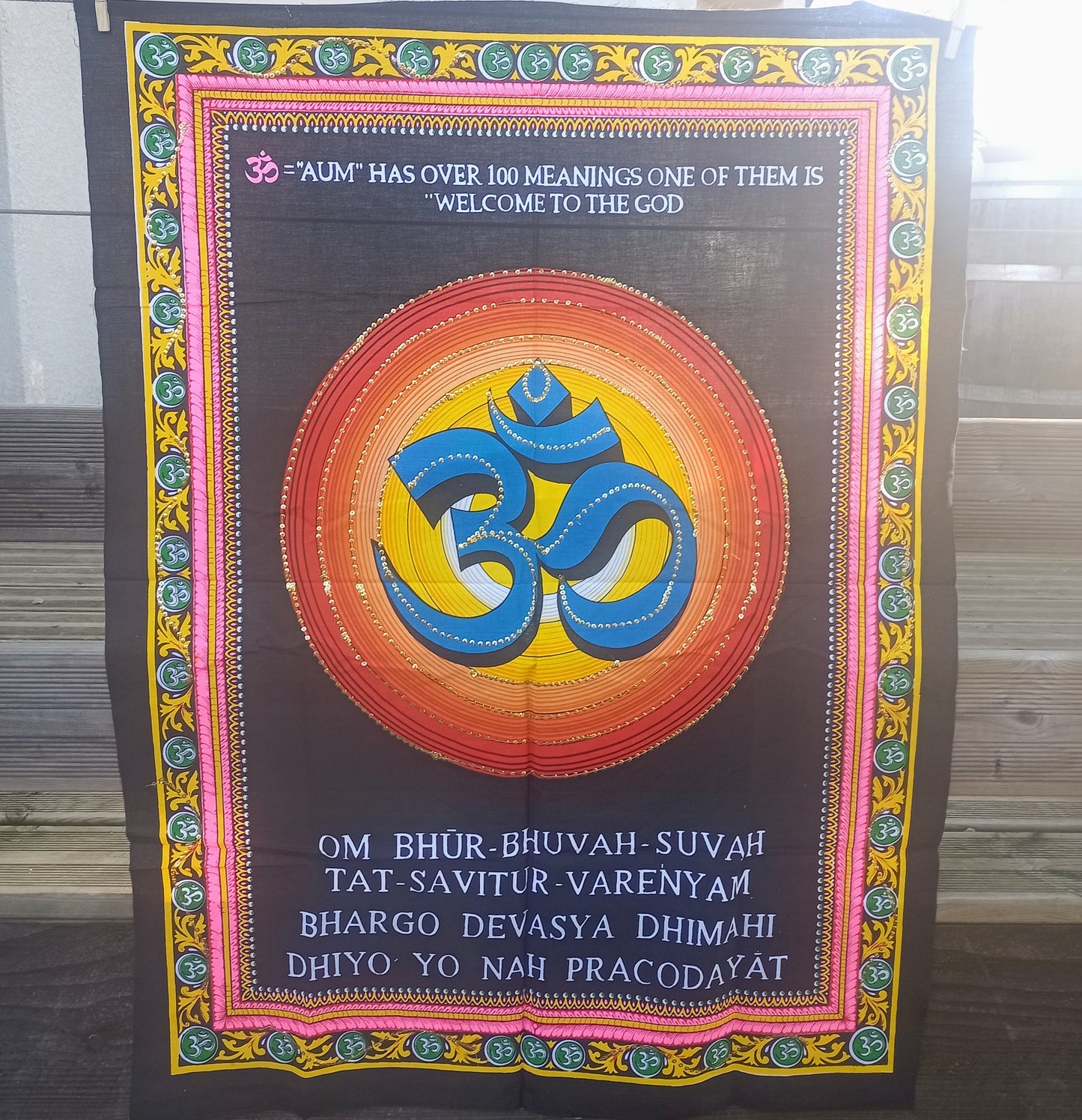 Gayatry mantra Om small model hanging