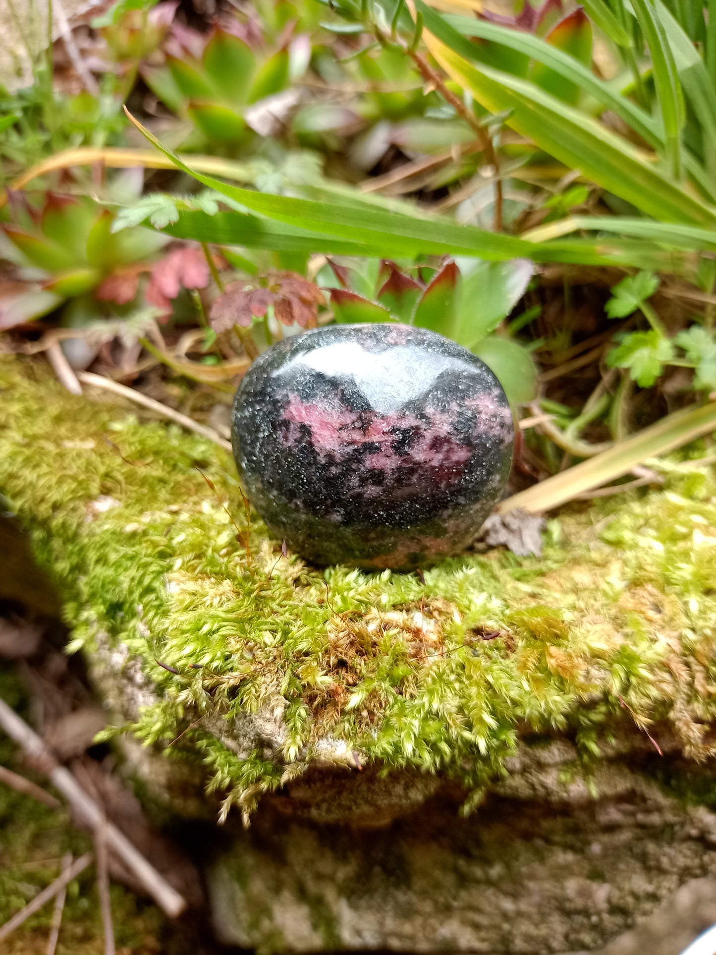 Rhodonite Pebble