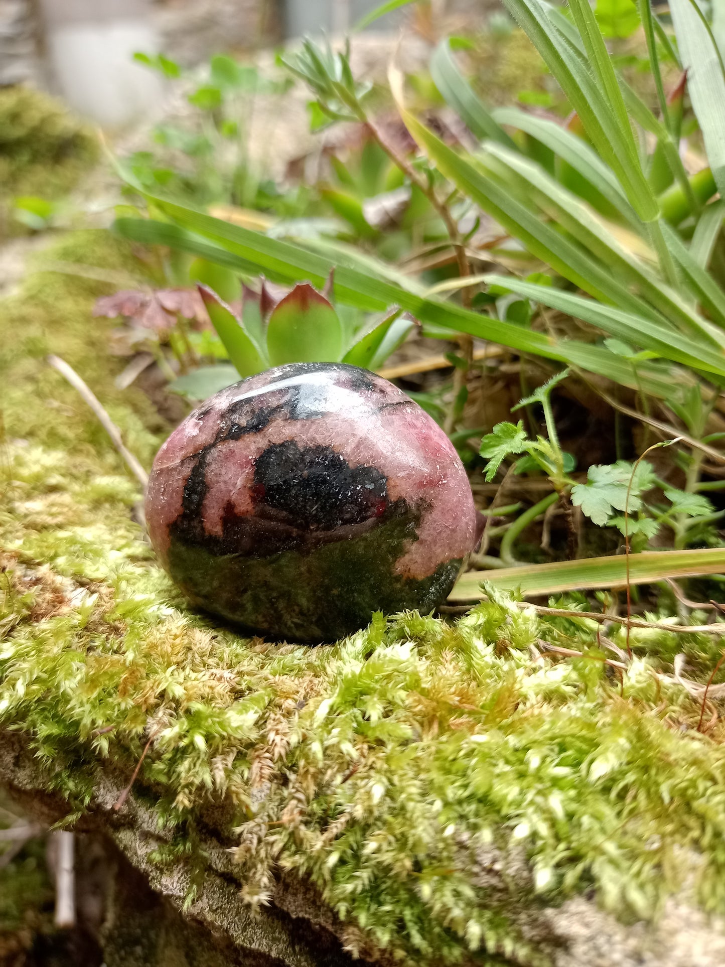 Rhodonite Pebble