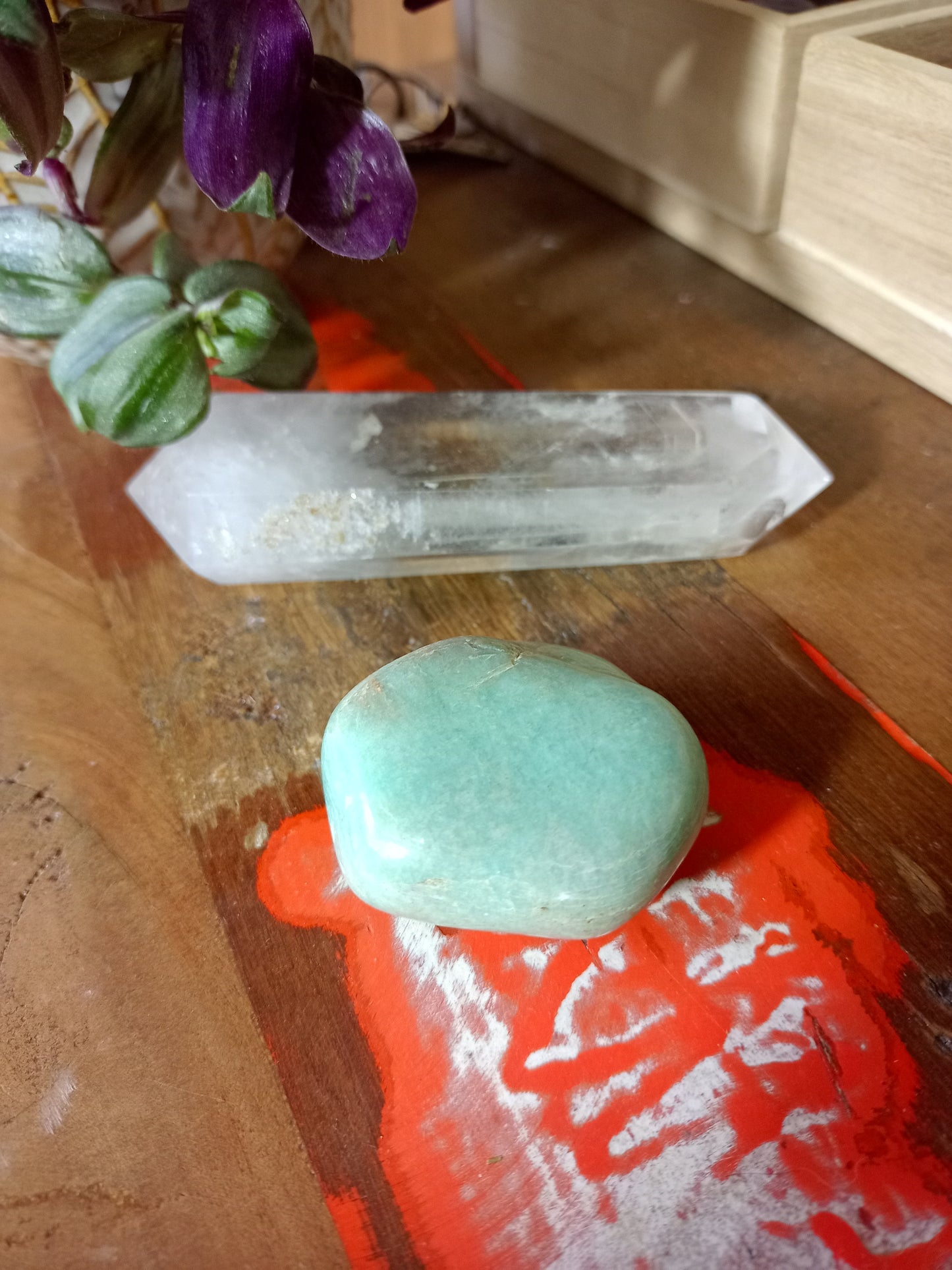 Polished Amazonite Freeform Stones