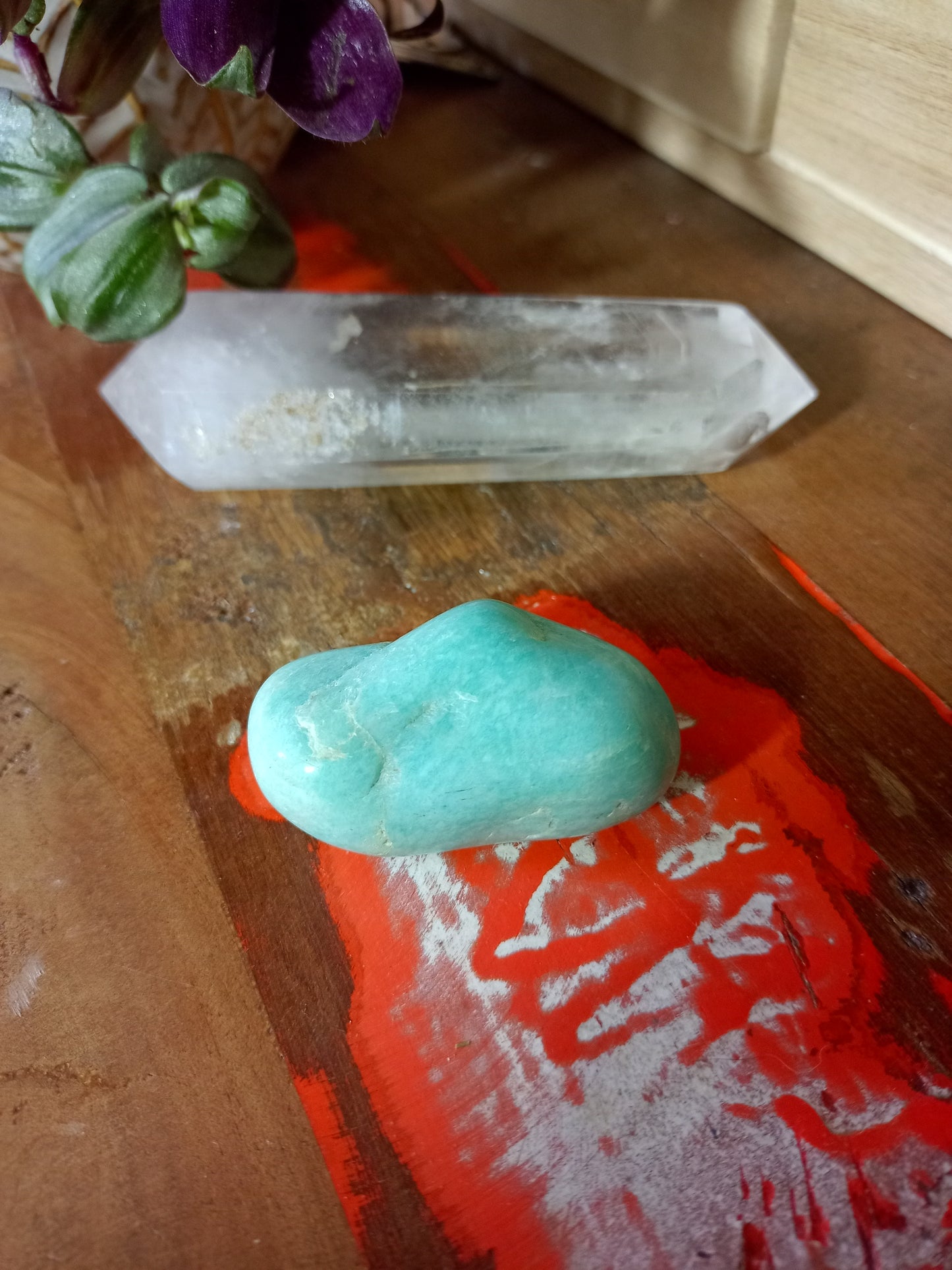 Polished Amazonite Freeform Stones