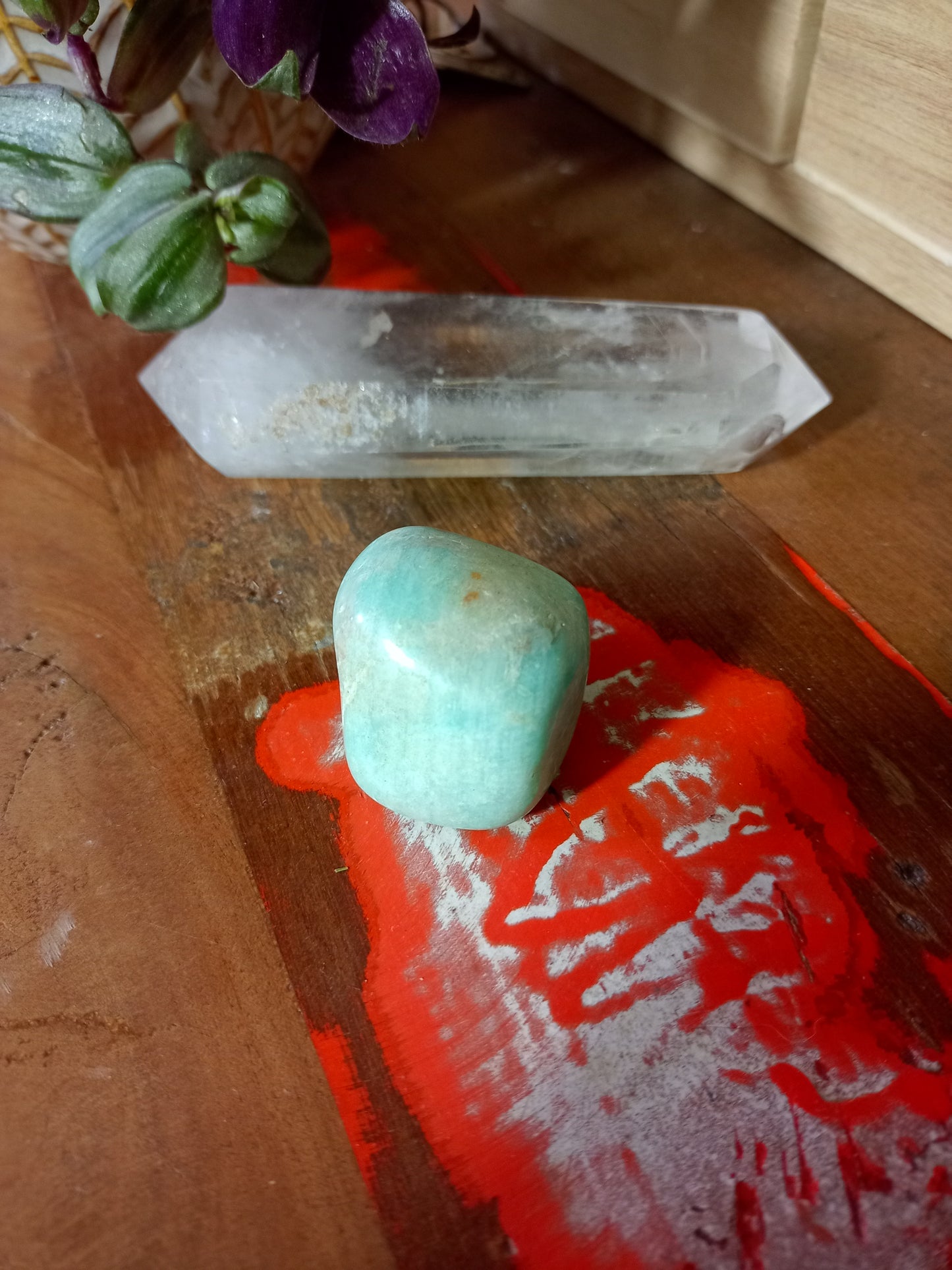 Polished Amazonite Freeform Stones