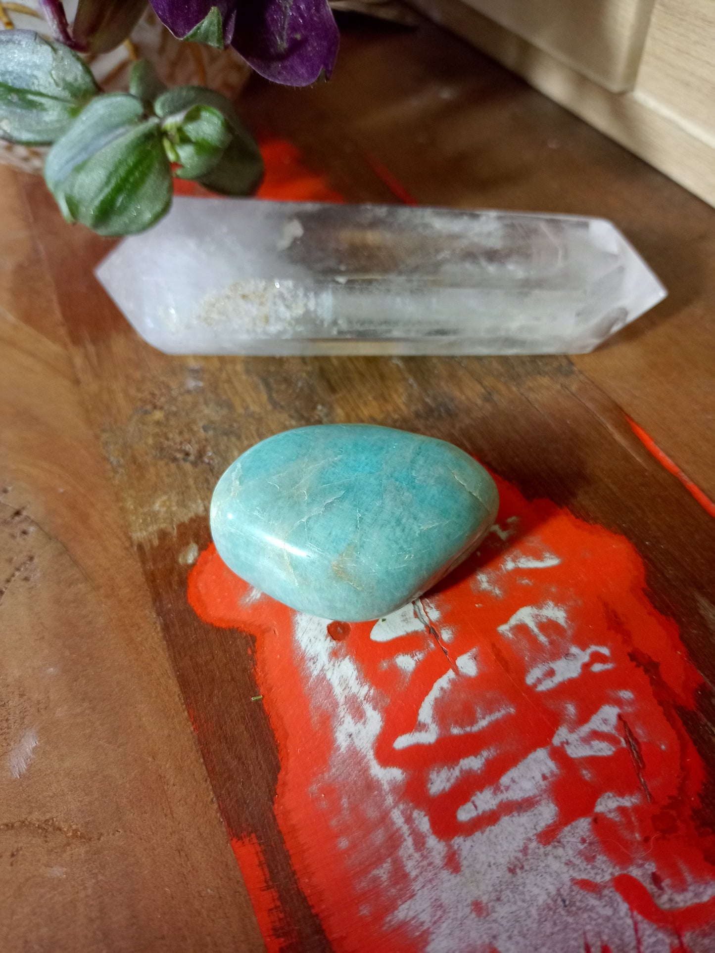Polished Amazonite Freeform Stones
