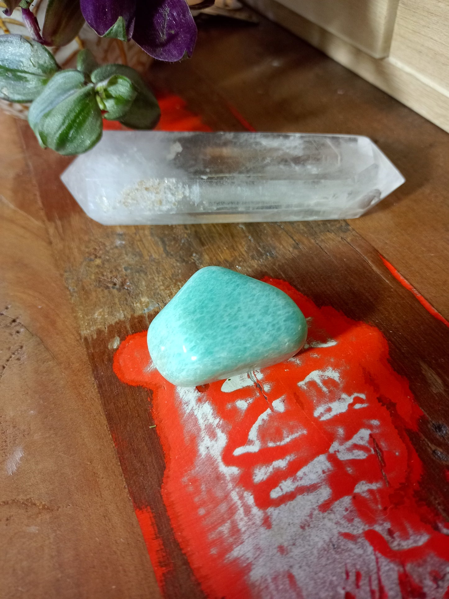 Polished Amazonite Freeform Stones