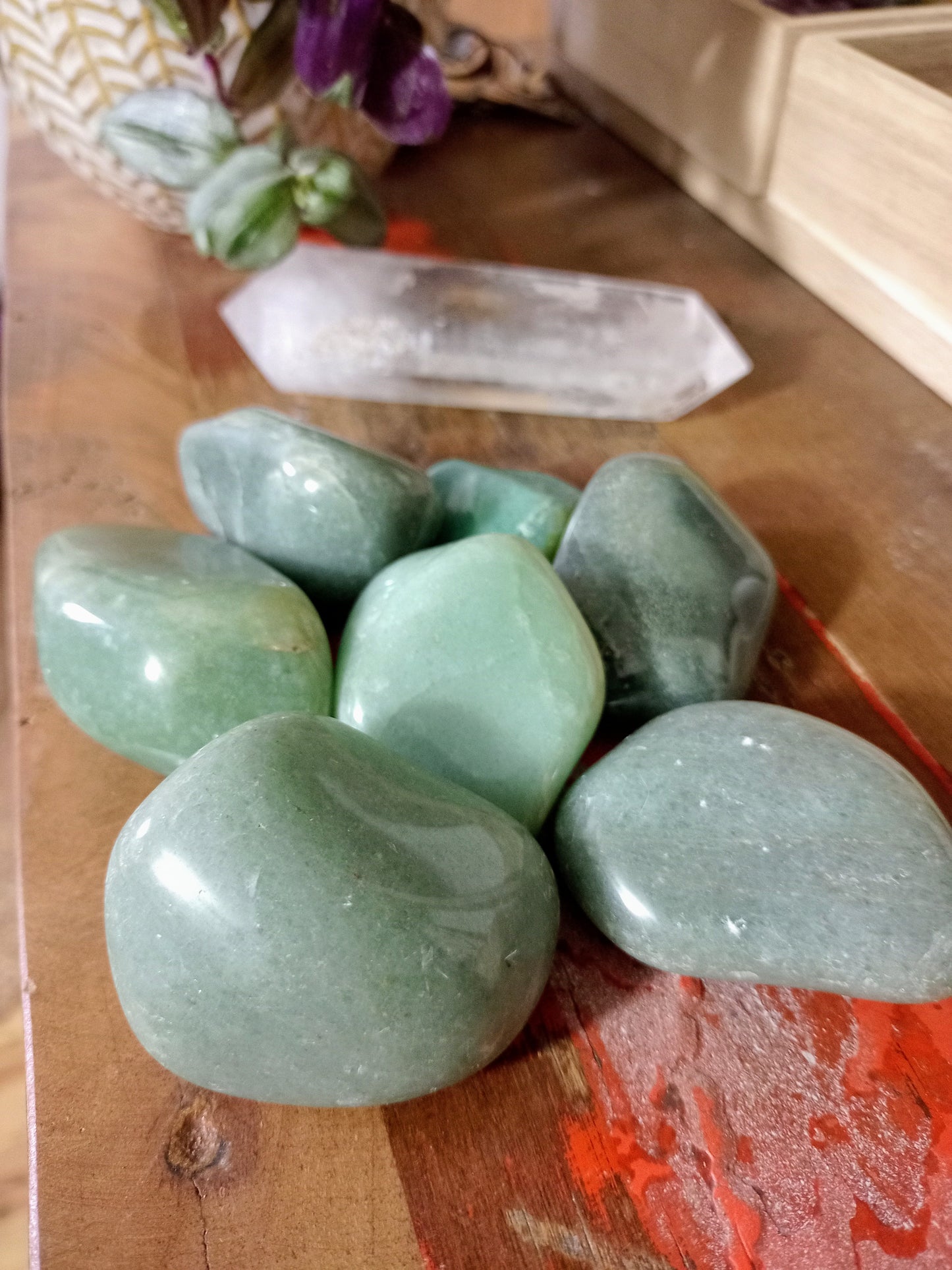 Polished Aventurine Freeform Stones