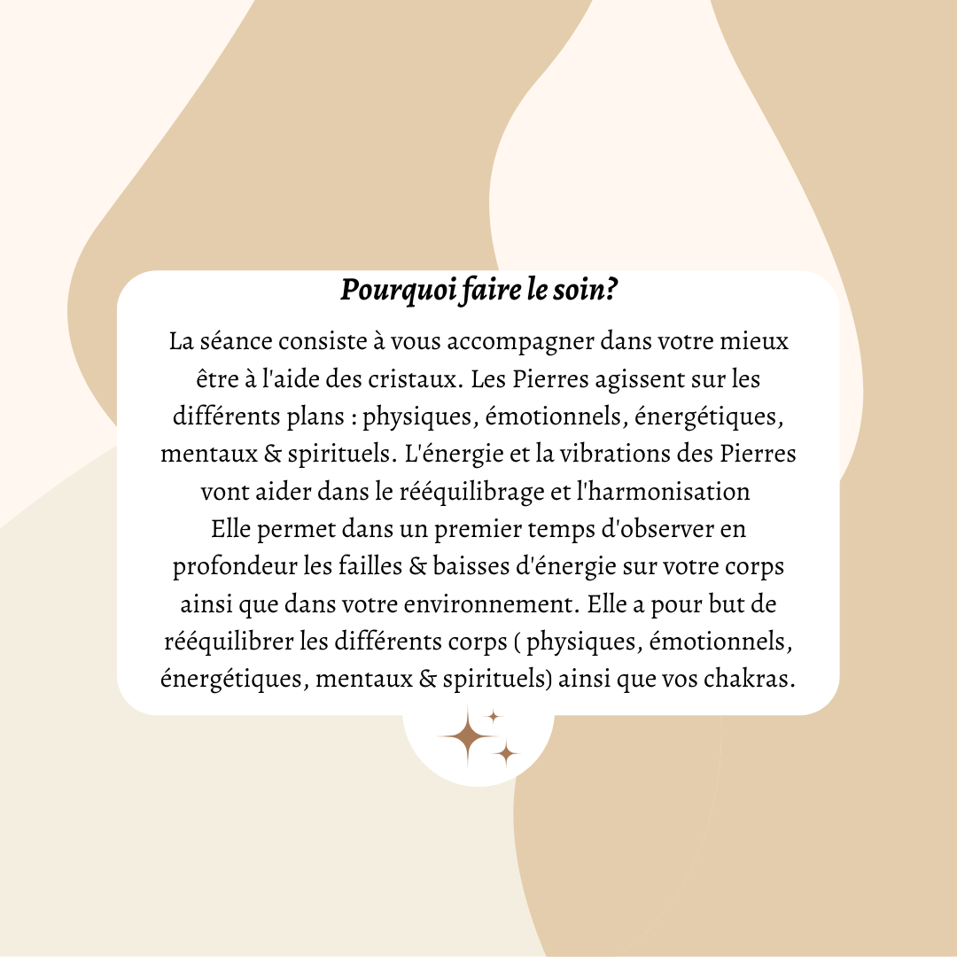 Duo Lithothérapie & Séance énergétique