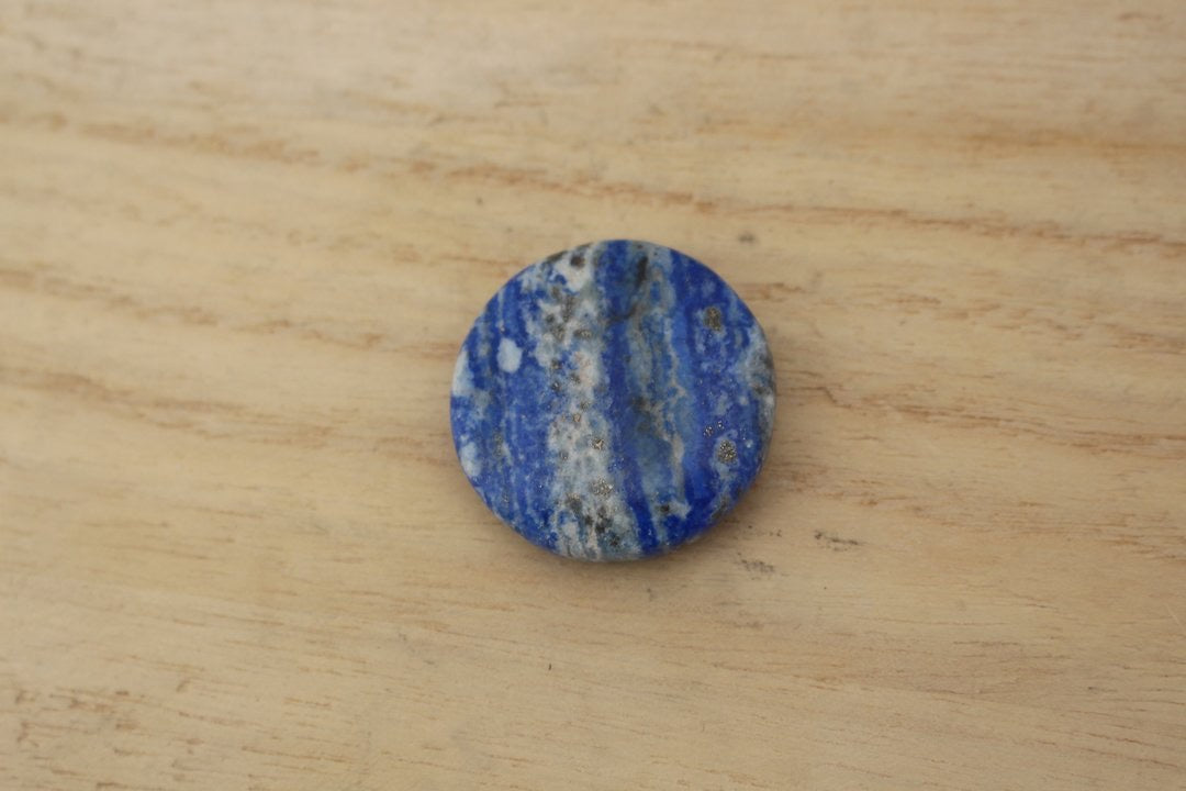 Flower of life chakra pebble