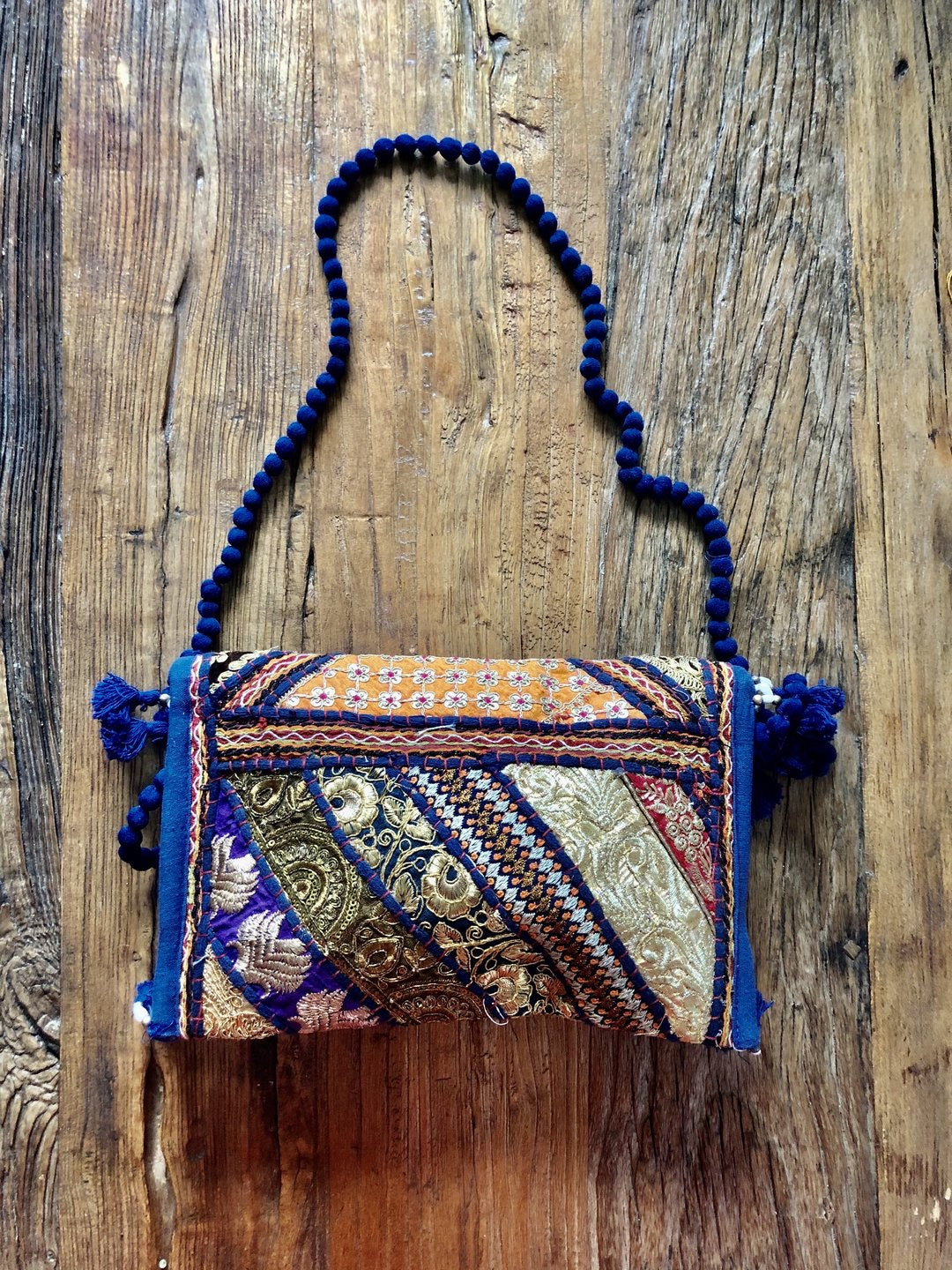 Blue Craft Bag