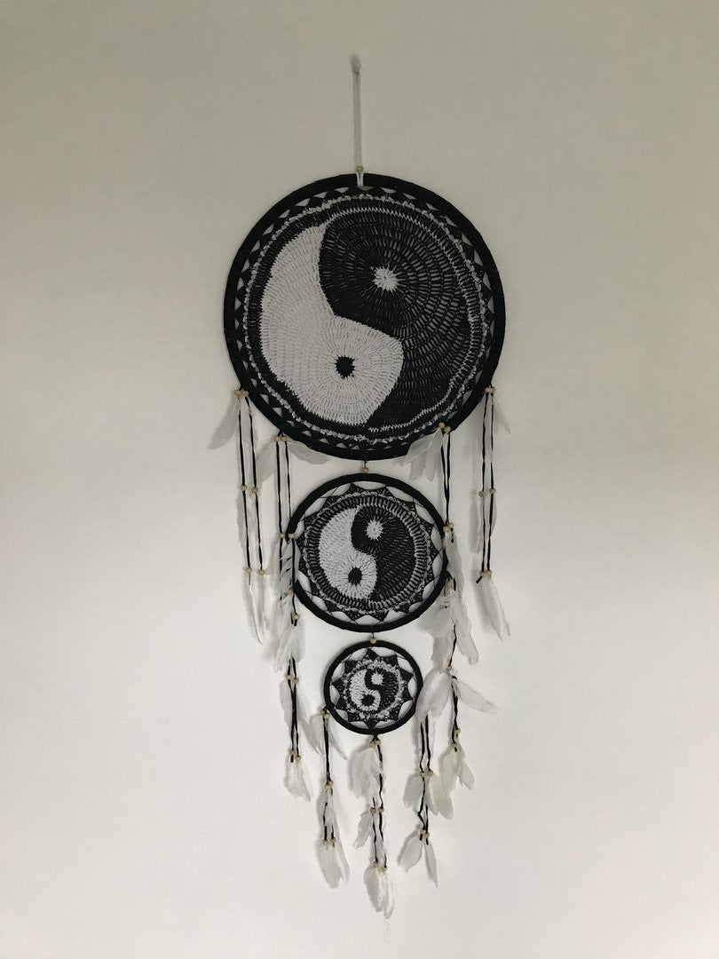 Yin and Yang Dreamcatcher