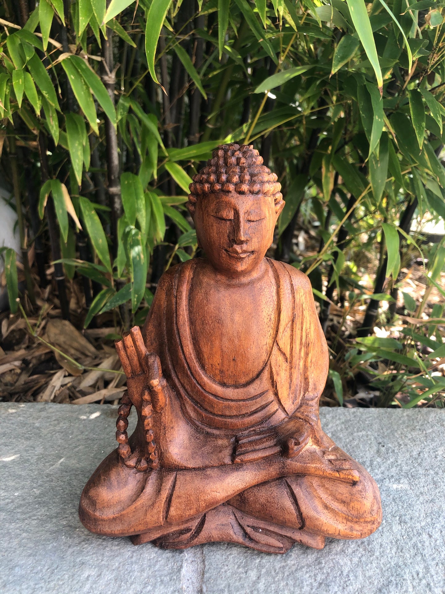 Wooden Buddha Statue