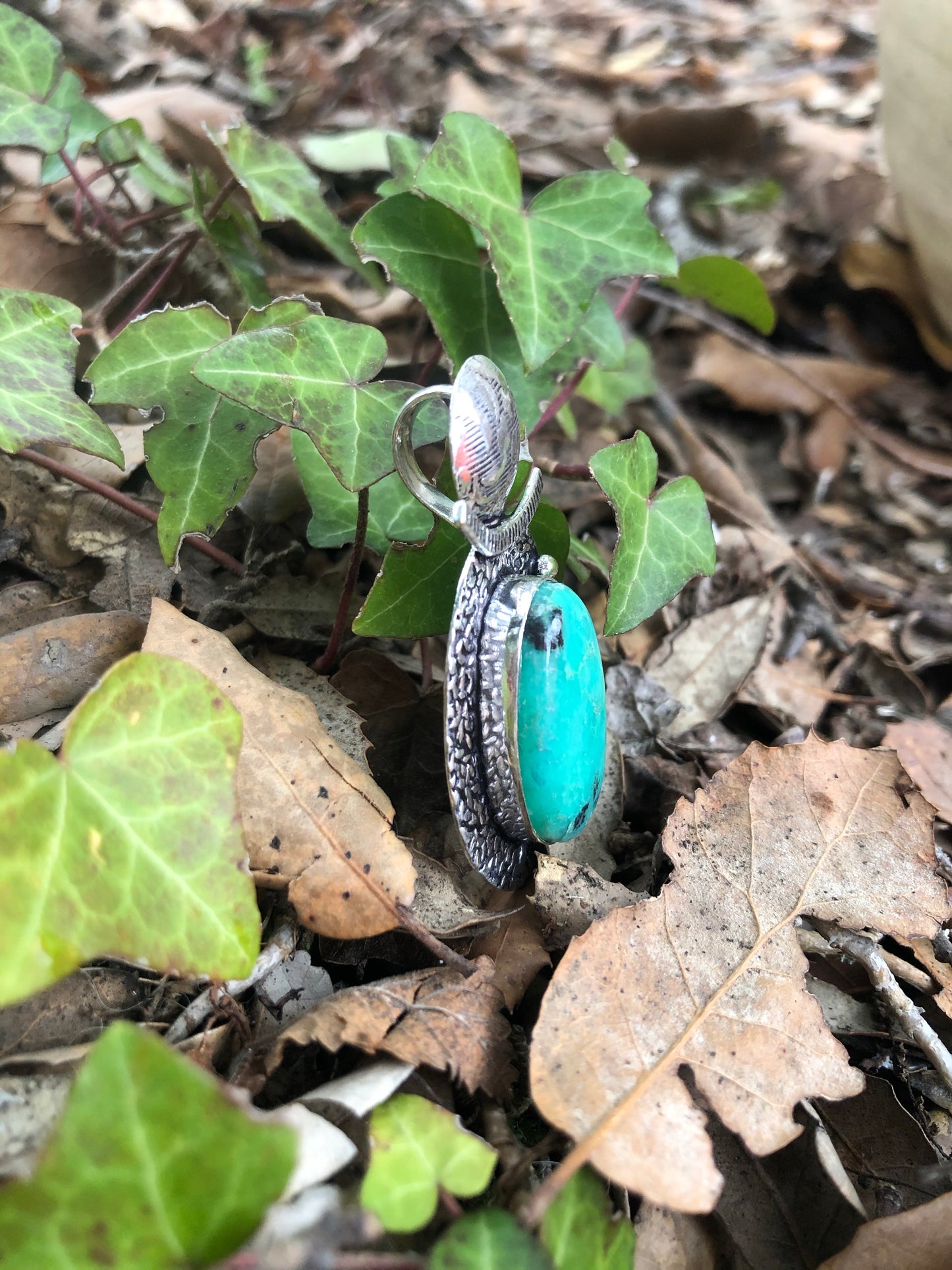 Pendentif en Chrysoprase