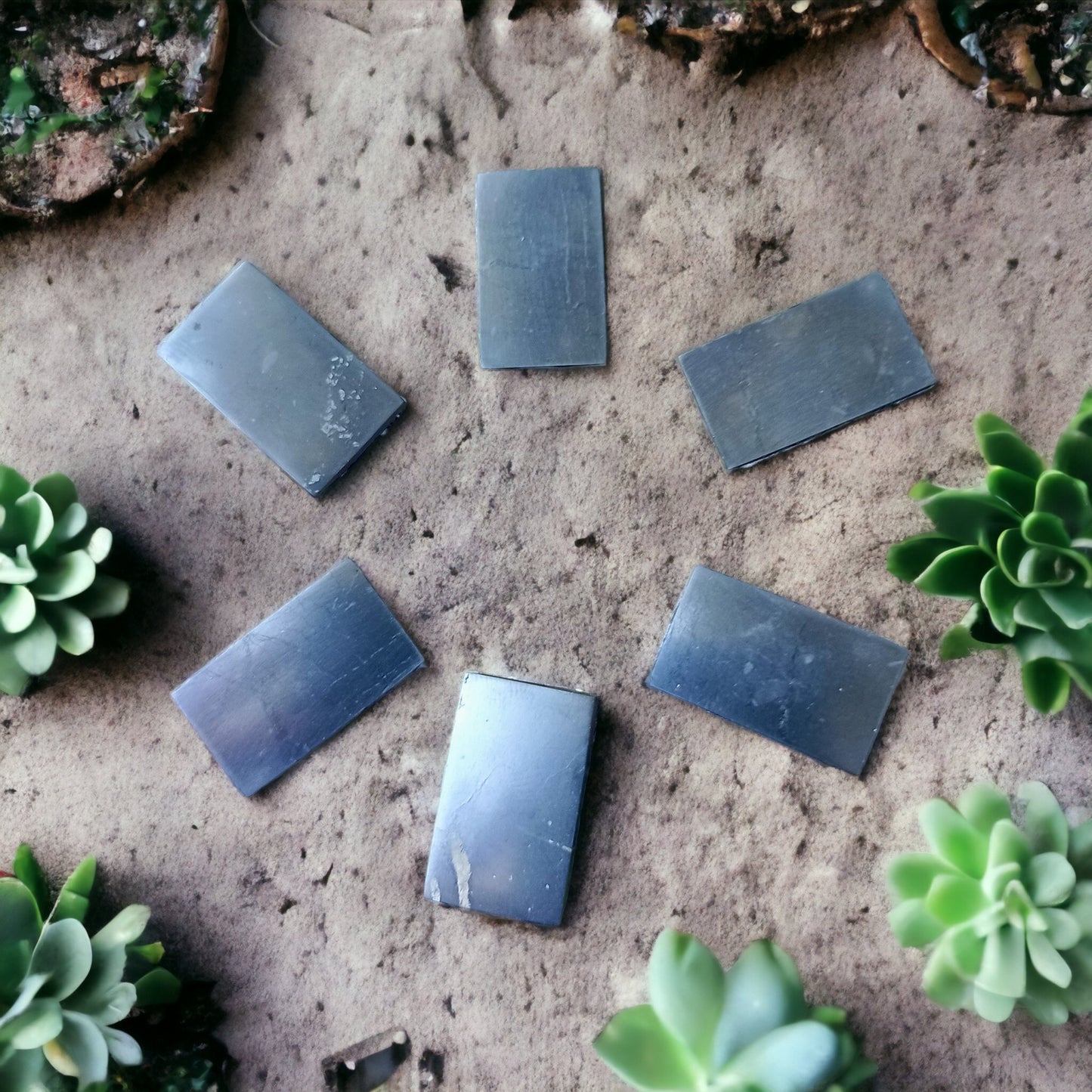 Plaque de Shungite pour protection des ondes