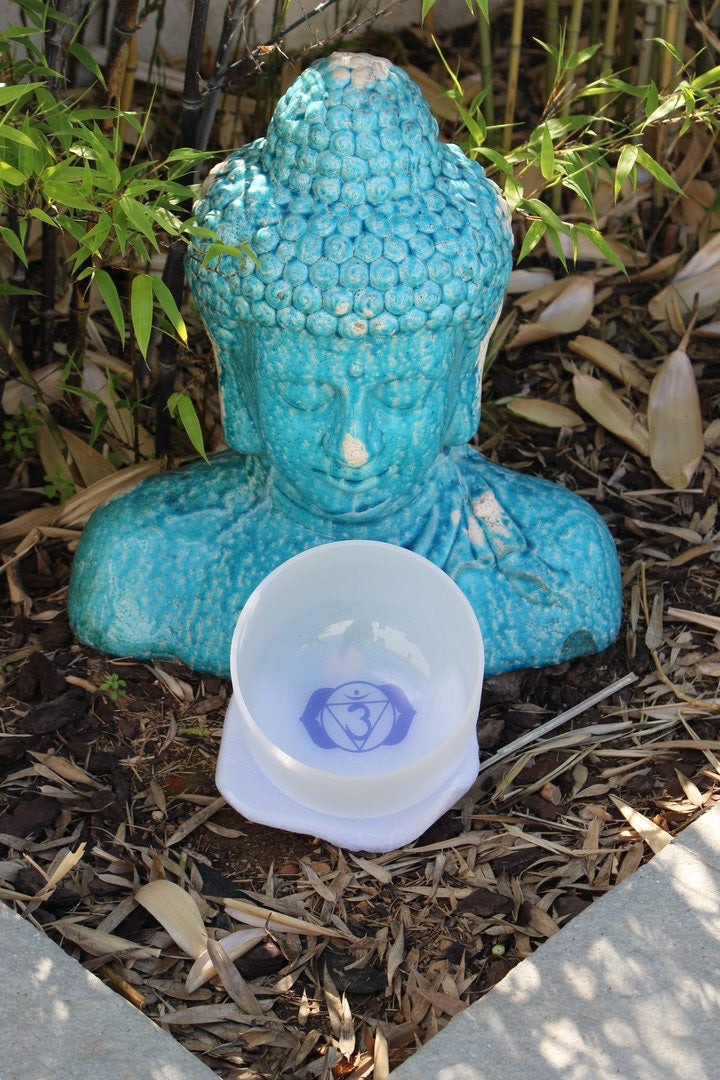 Crystal bowl chakra 3rd eye note A 18cm