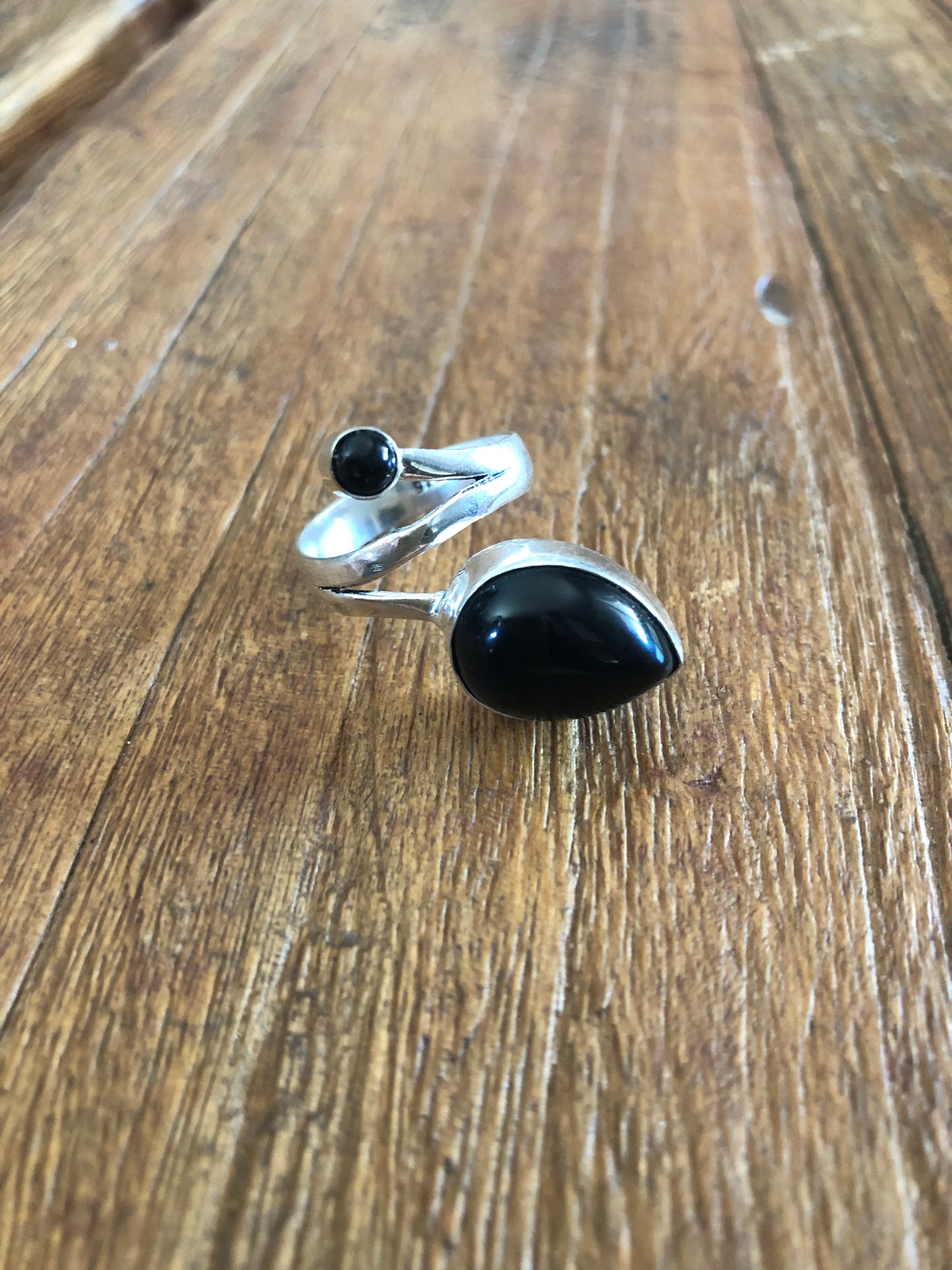 Black Onyx ring size 55