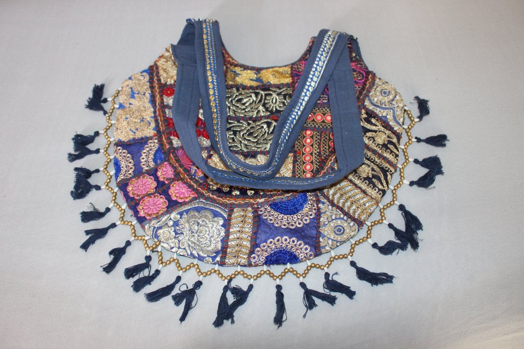 Blue Craft Bag