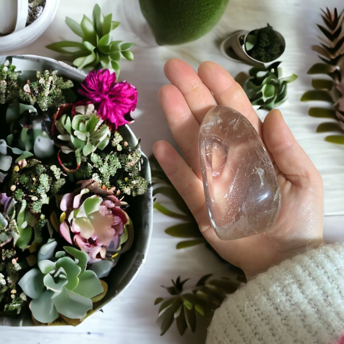 Rock Crystal - Free Form Quartz