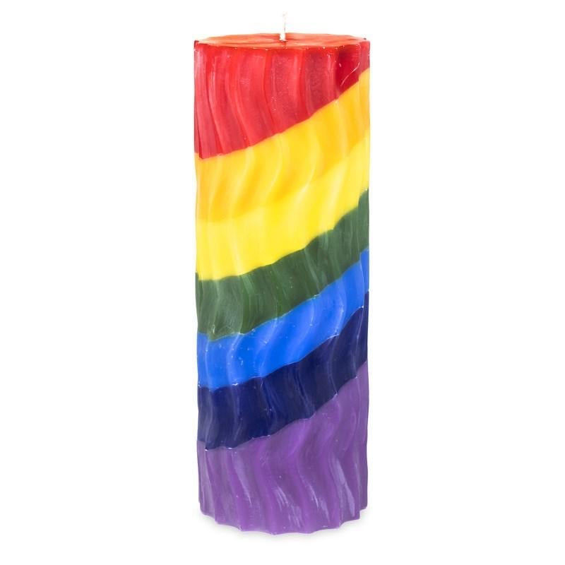 Rainbow Waves Scented Candle