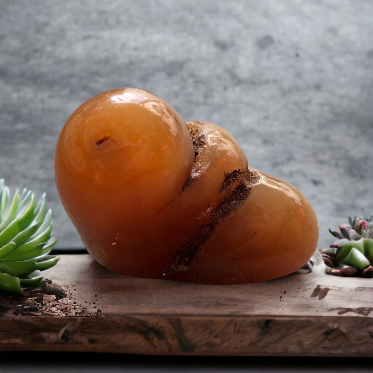Freeform Carnelian Stone